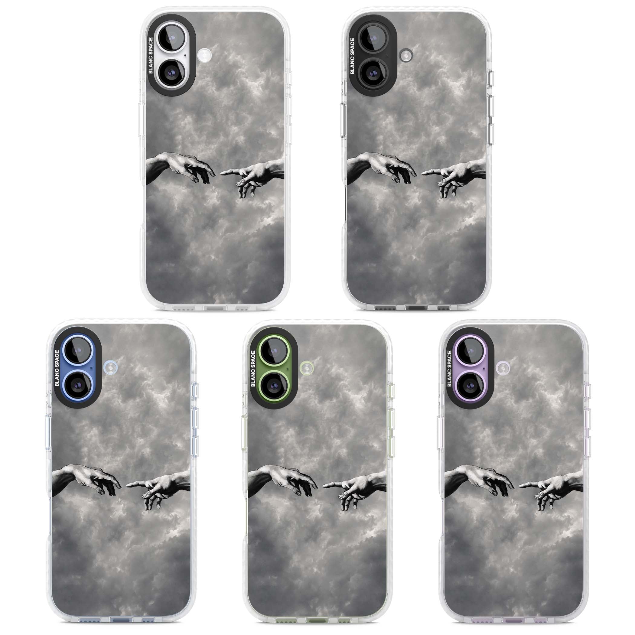 Creation art iPhone case | Black Impact case for iPhone 17