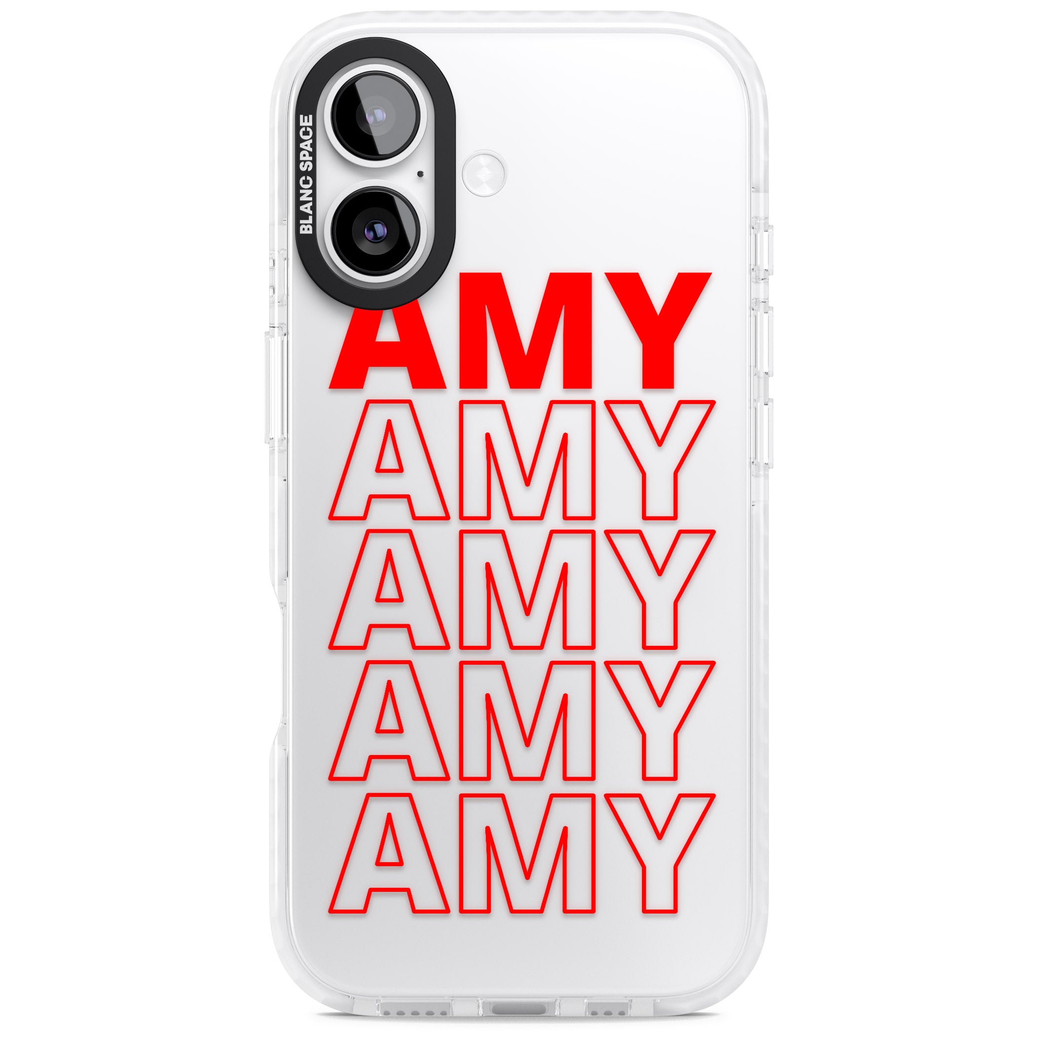 Personalised Bold Name Repeat