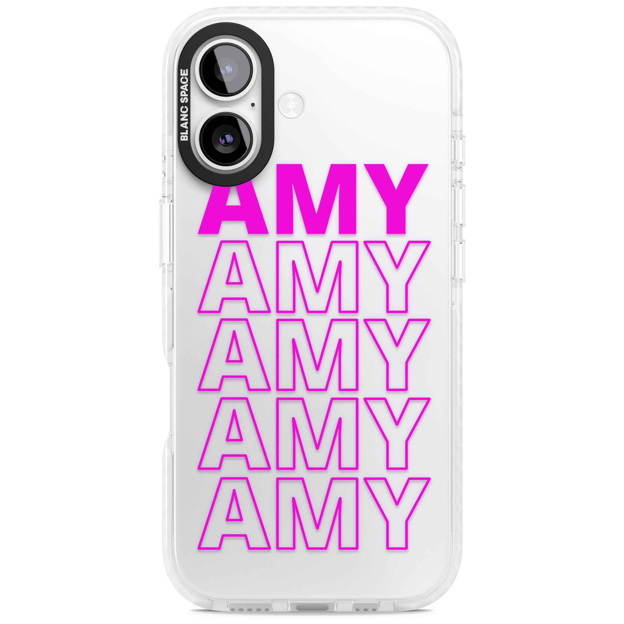 Personalised Bold Repeated Name