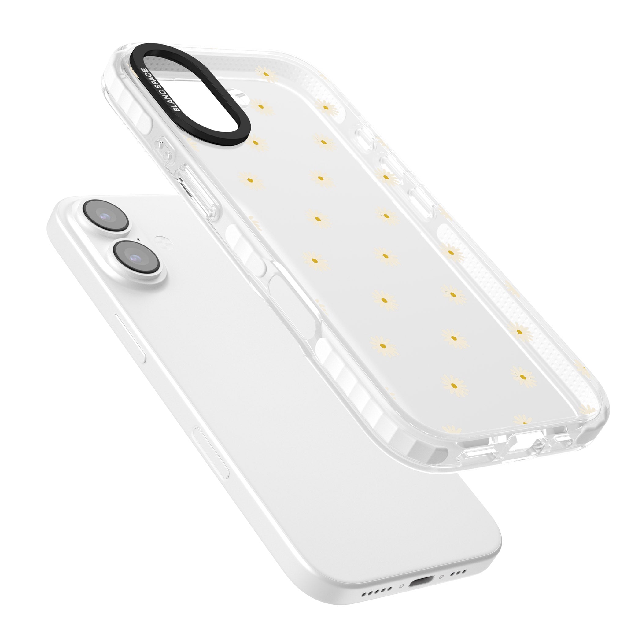 Daisy Pop Floral iPhone 17 Impact Clear Phone Case Colours