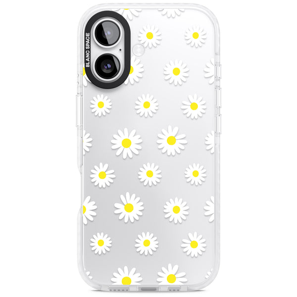 Personalised White Daisy Pattern