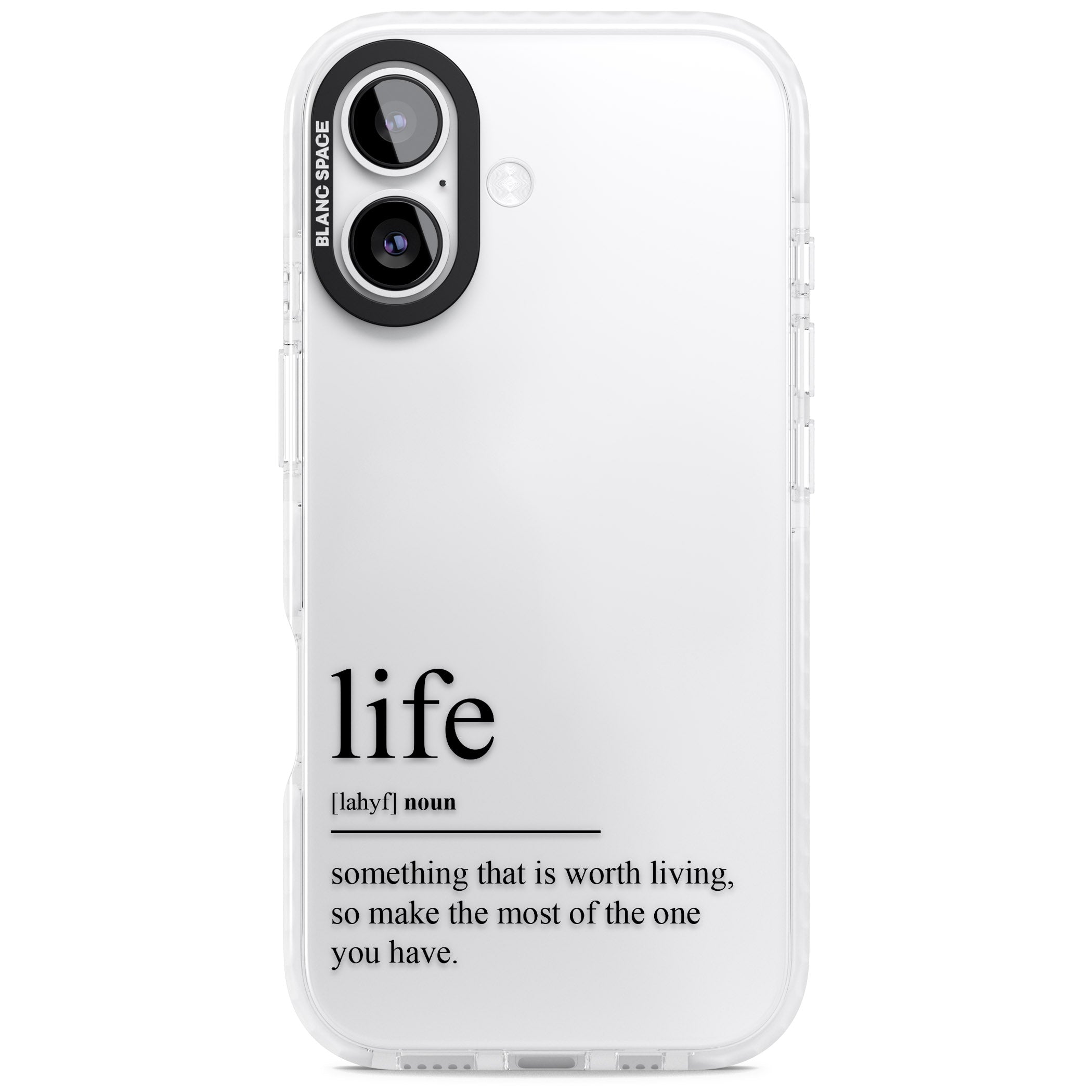 Life iPhone 17 Impact Clear Phone Case