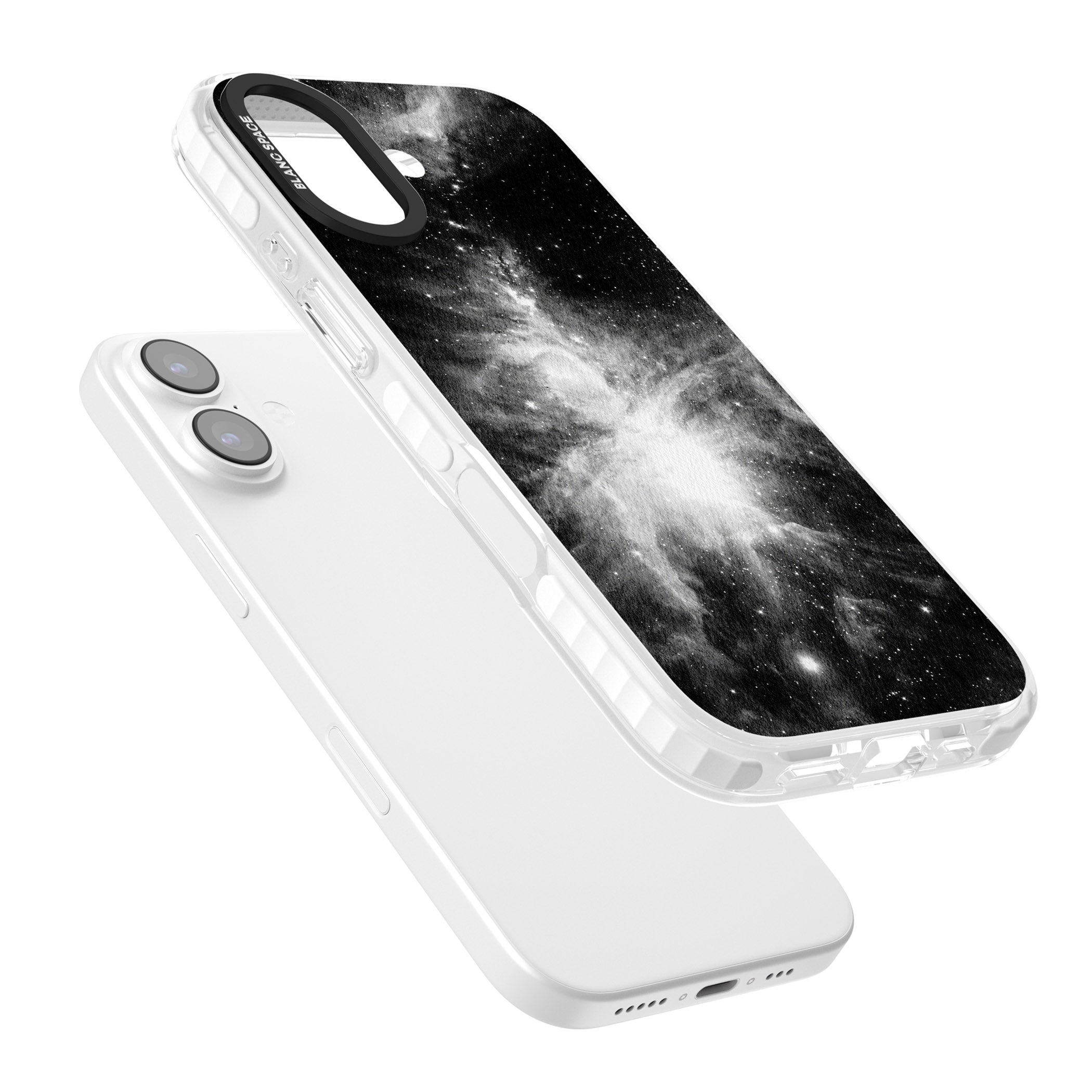 Galaxy Swirl iPhone 17 Impact Clear Phone Case Colours