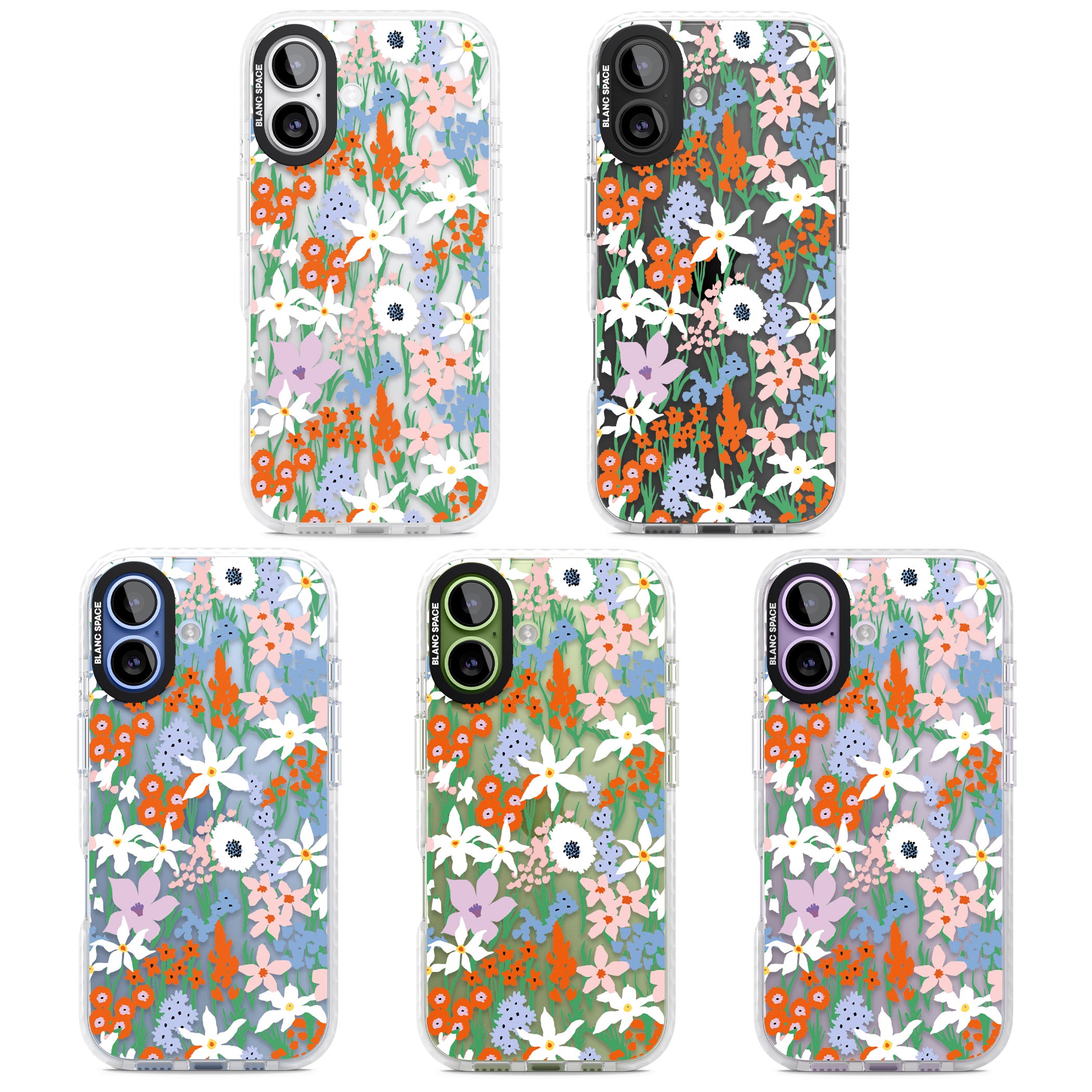 Floral Bouquet: Vibrant Blooms iPhone 17 Impact Clear Phone Case APT Impact Protection