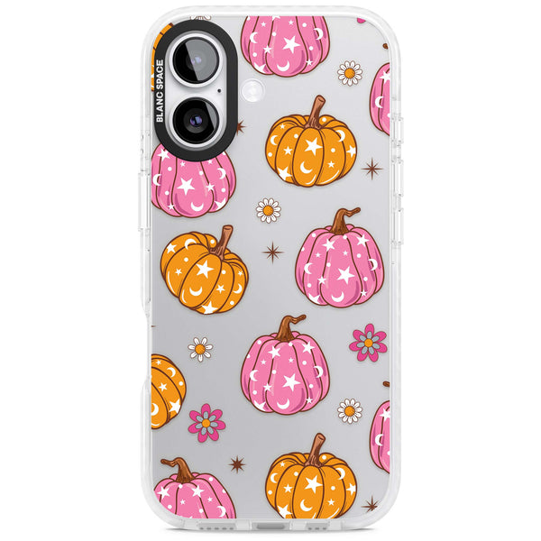 Flowers & Starfall Pumpkins Pattern