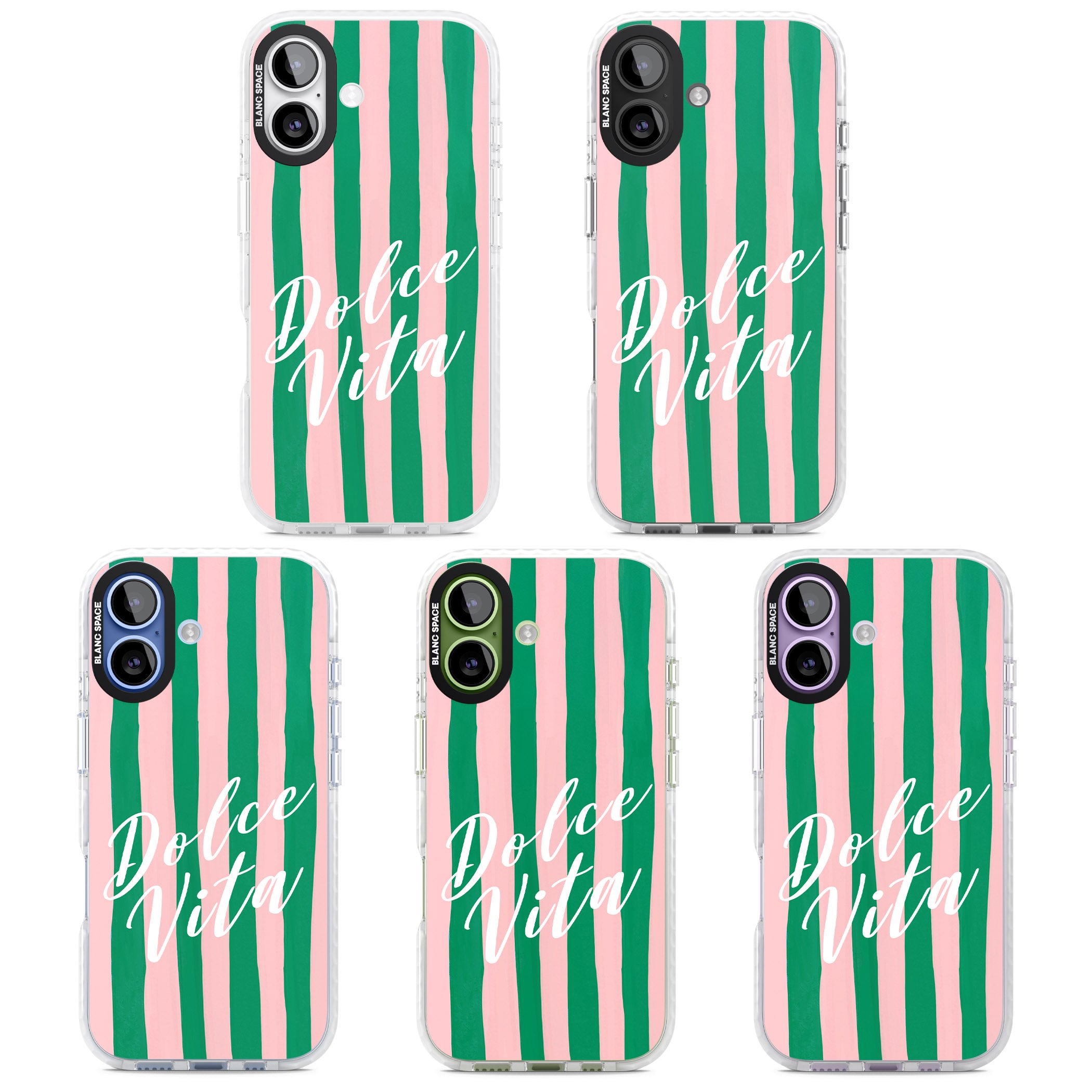 Dolce Vita iPhone 17 Impact Clear Phone Case APT Impact Protection