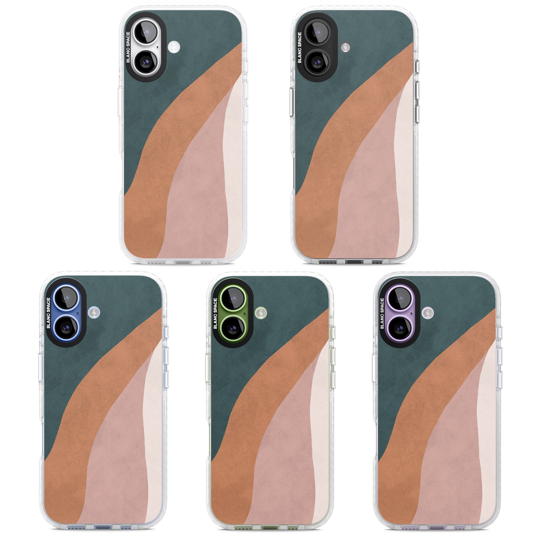 Earthwave Abstract iPhone 17 Impact Pro Clear Phone Case APT Impact Protection