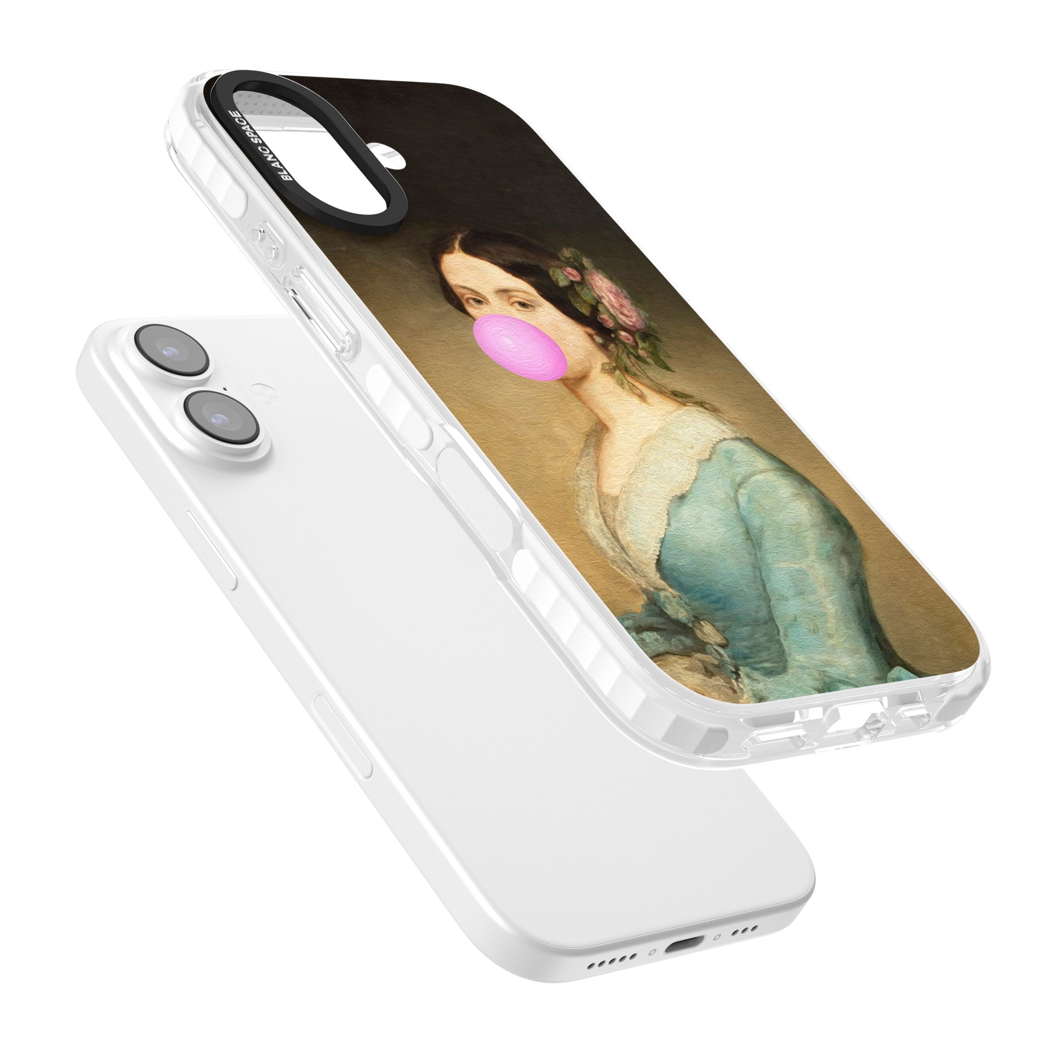 Bubblegum Renaissance iPhone 17 Impact Pro Clear Phone Case Colours