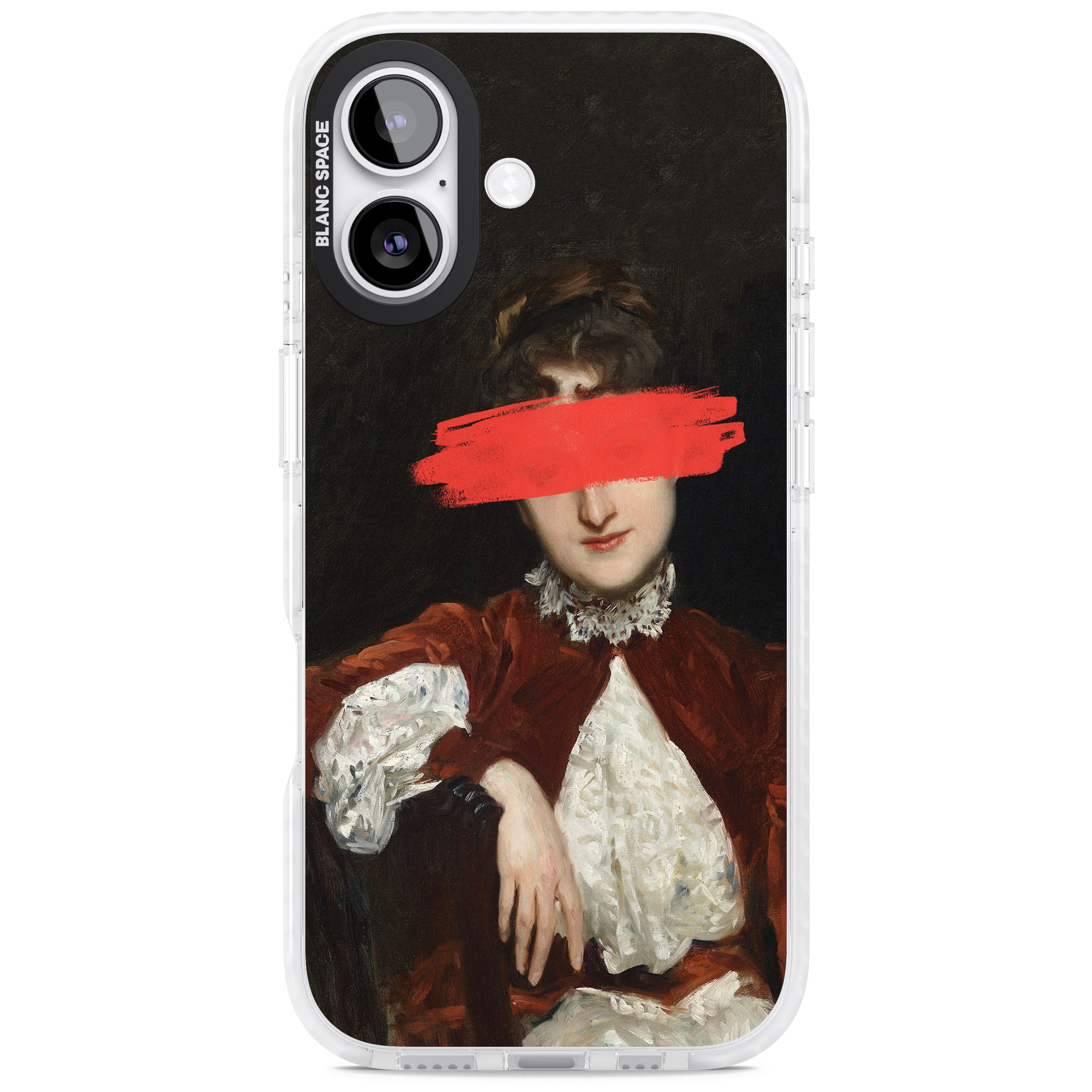 Paint Stroke iPhone 17 Impact Pro Clear Phone Case