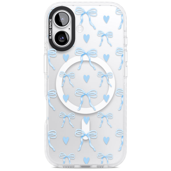 Blue Bows & Hearts