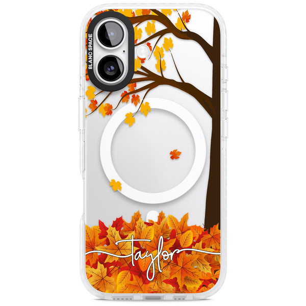 Personalised Autumn Leaves