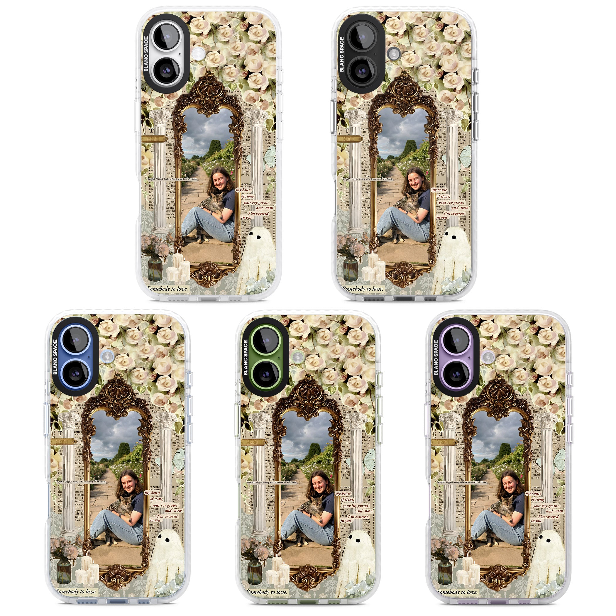 Personalised Soft Vintage Frame iPhone 17 Impact Pro Clear Phone Case APT Impact Protection