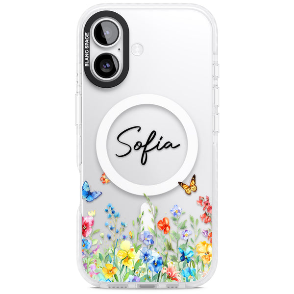 Personalised Buterflies Wildflowers