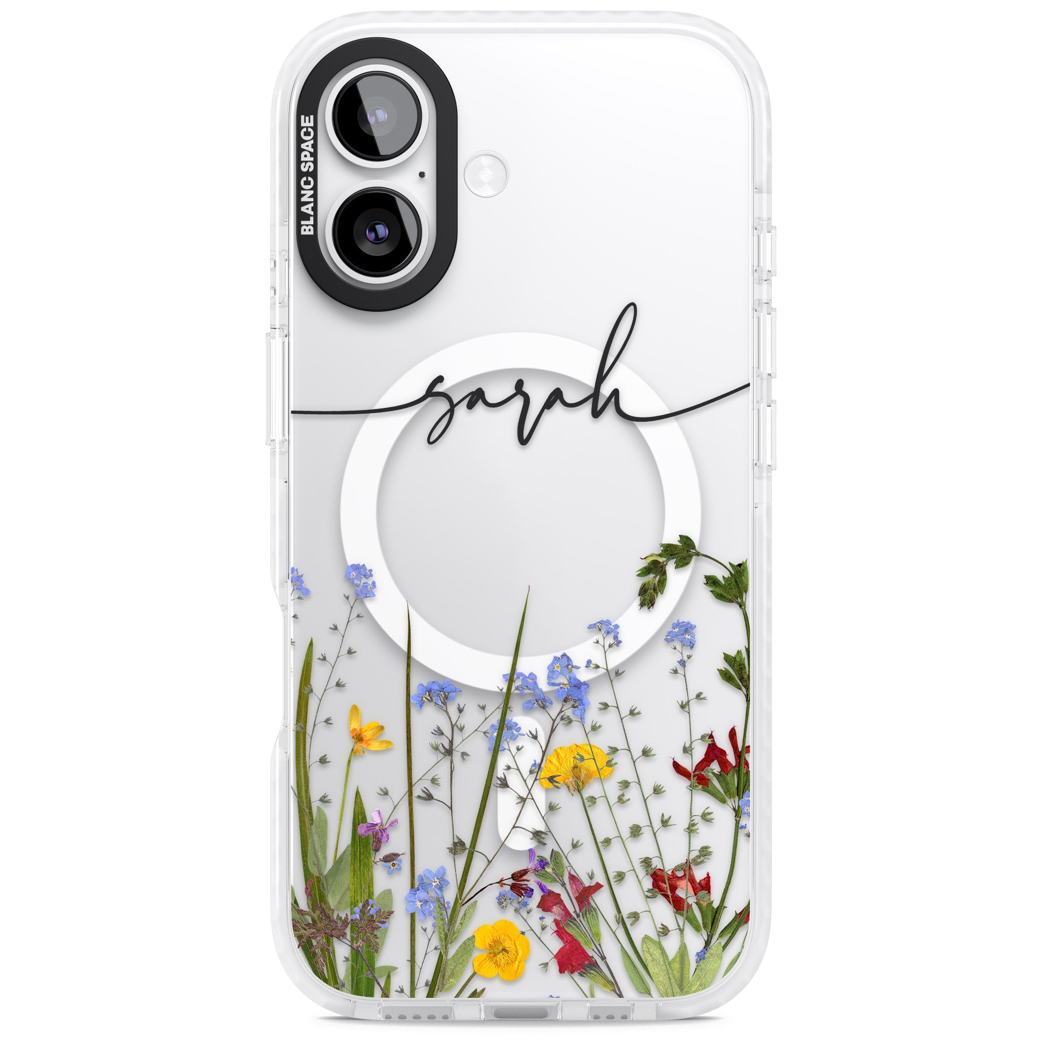 Personalised Bottom Wildflower Floral