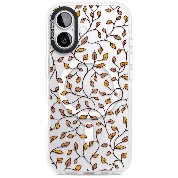 Personalised Autumn Leaves Pattern
