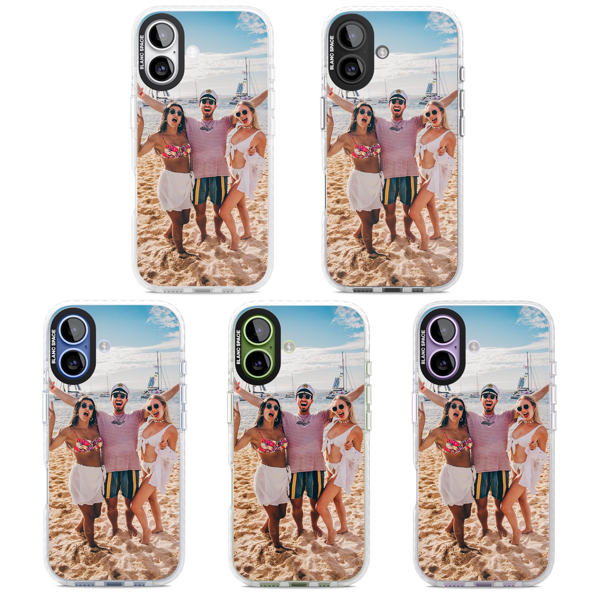 Personalised Photo iPhone 17 Impact Pro Clear Phone Case APT Impact Protection