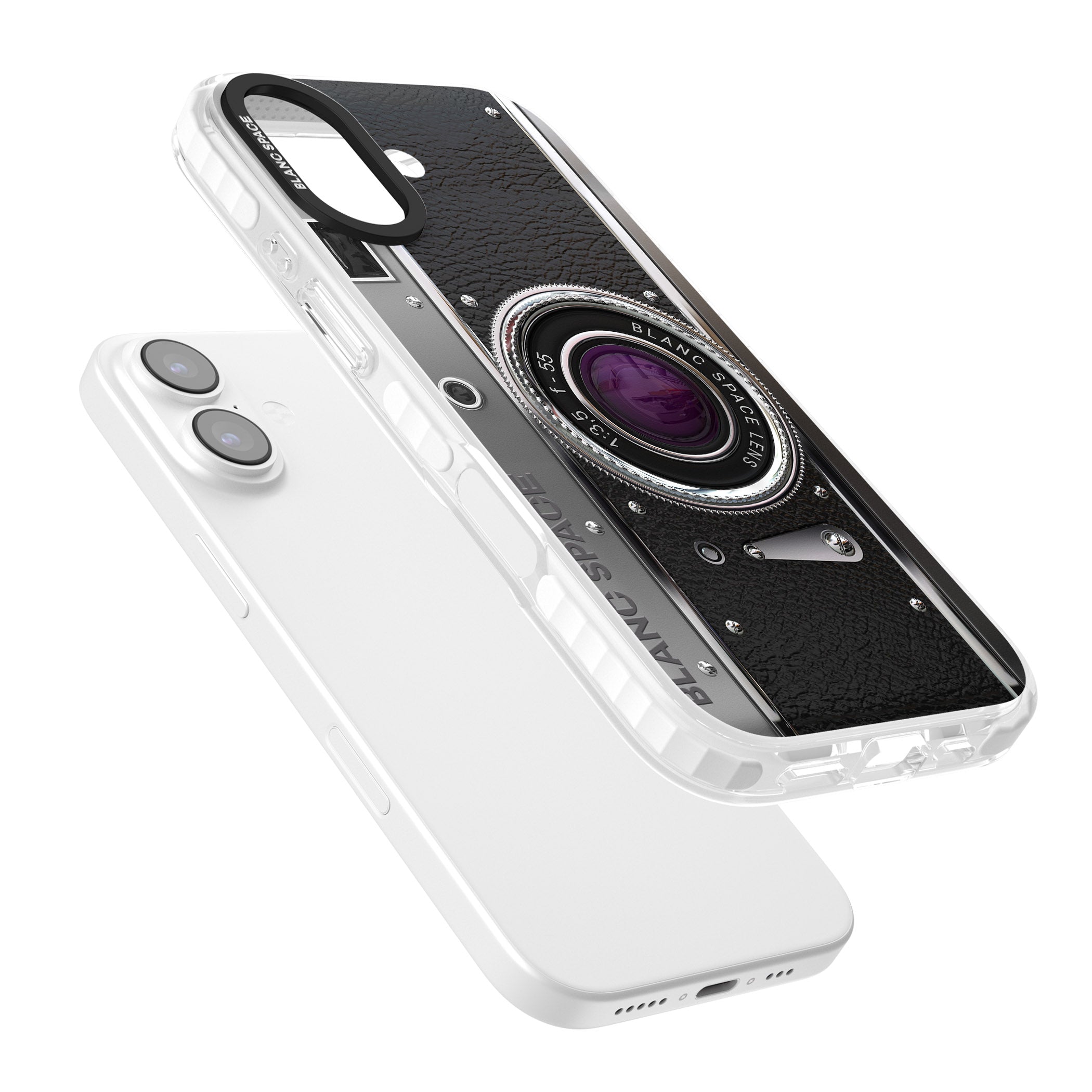 Vintage Retro Classic Camera iPhone 17 Impact Pro Clear Phone Case Colours