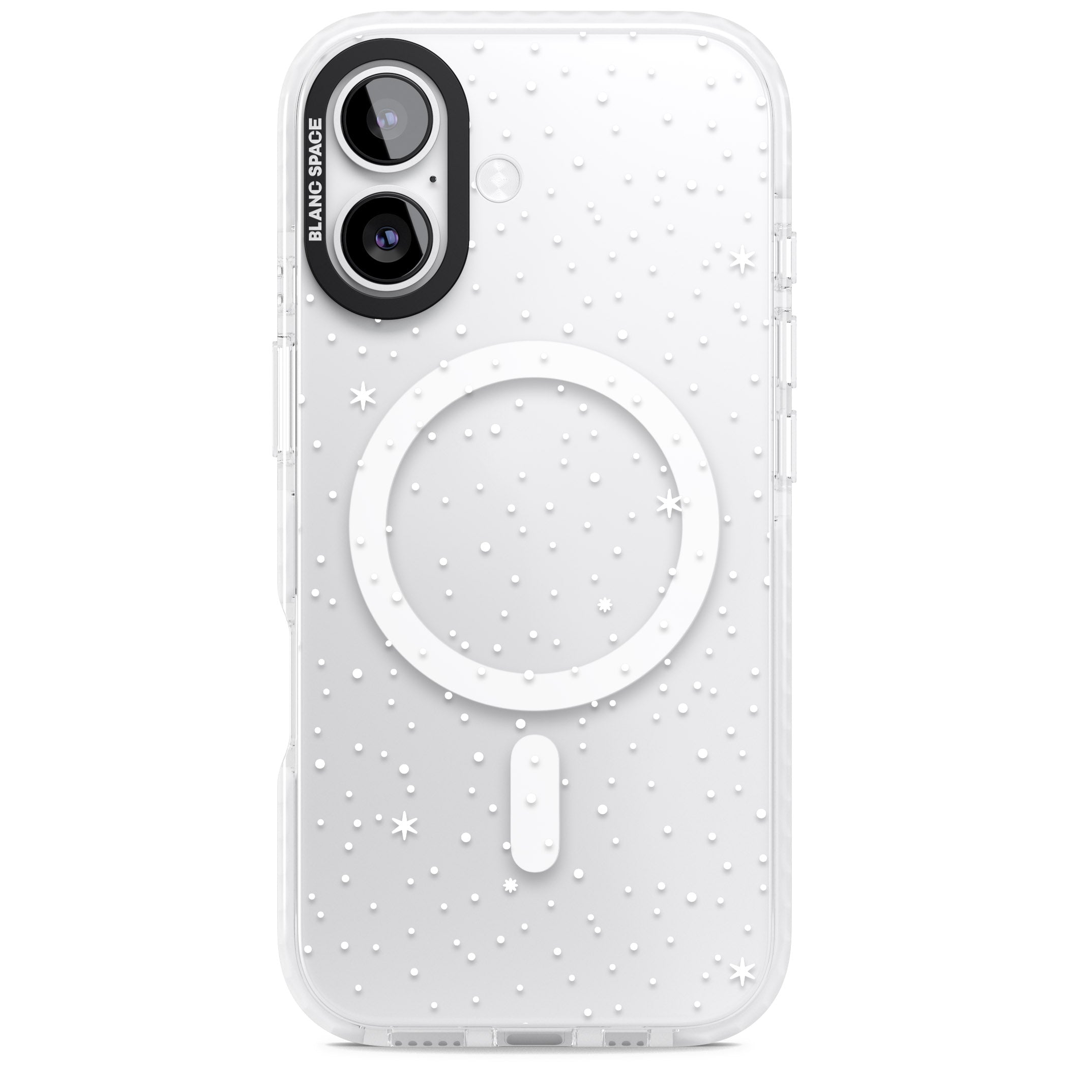 Celestial Starry Sky (White) iPhone 17 Impact Pro Clear Phone Case