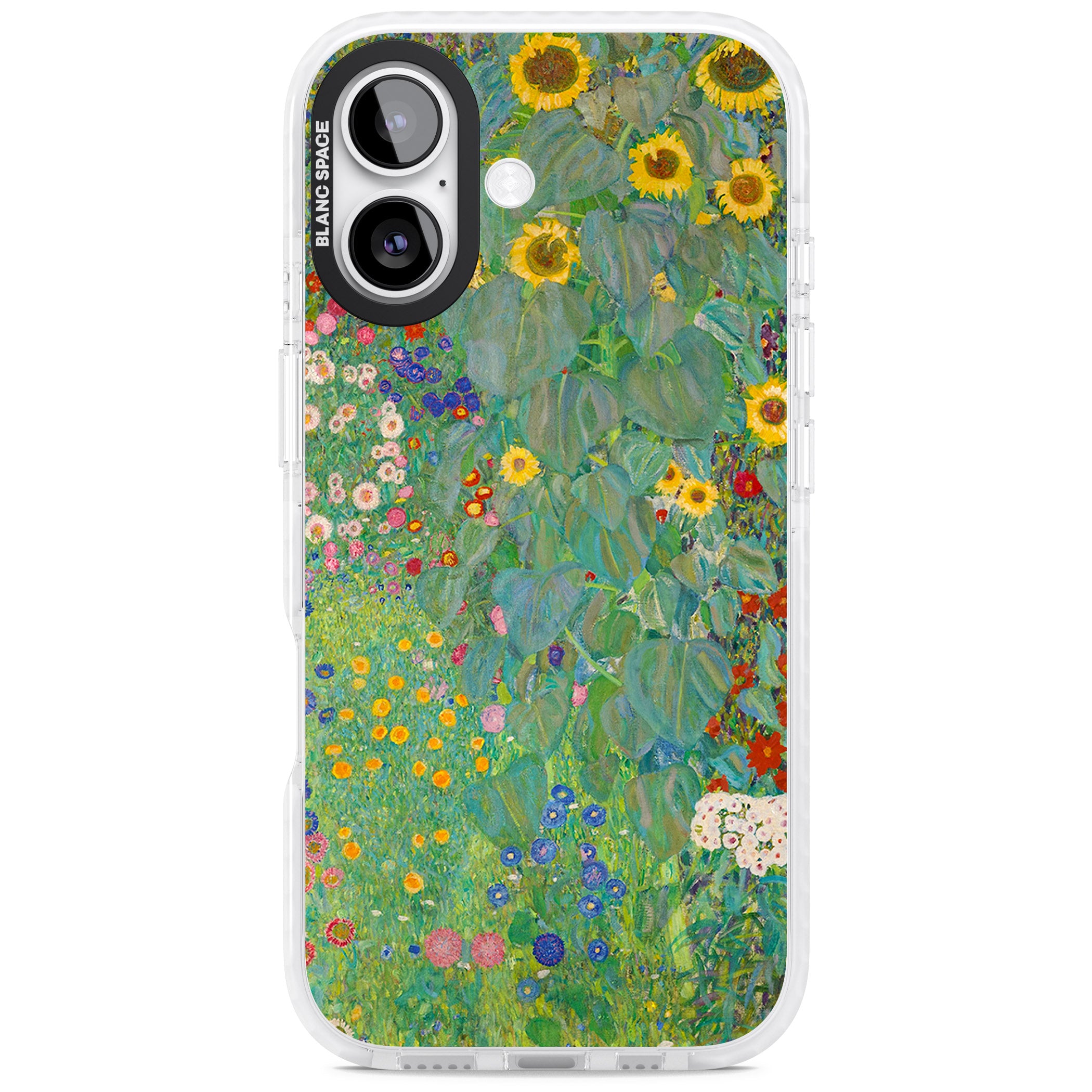Farm Garden With Sunflowers iPhone 17 Impact Pro Clear Phone Case