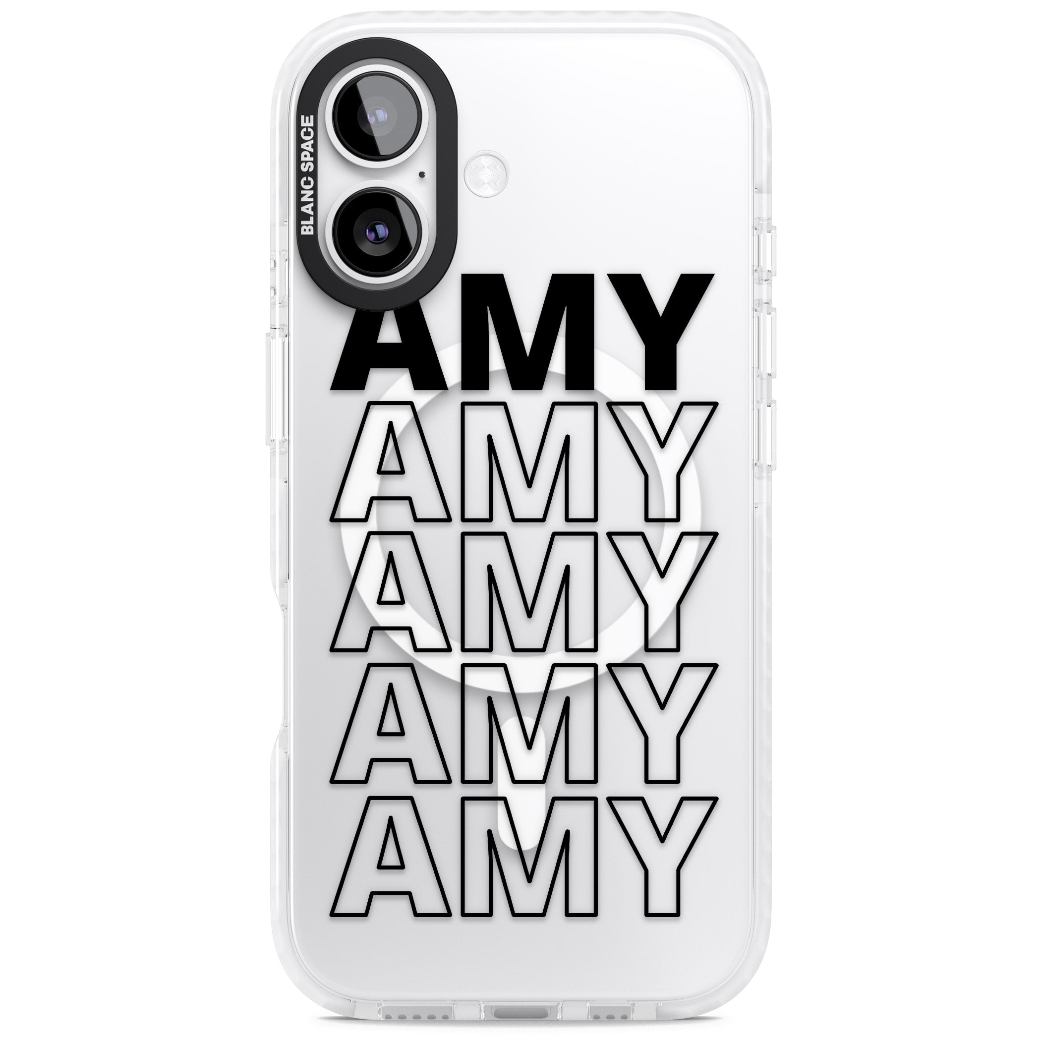 Personalised Bold Name Repetition