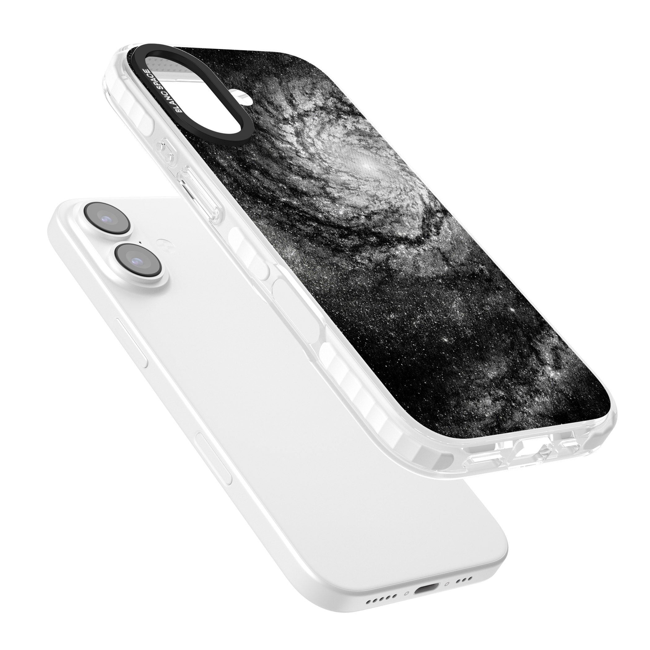 Night Sky Galaxies: Milky Way Galaxy iPhone 17 Impact Pro Clear Phone Case Colours