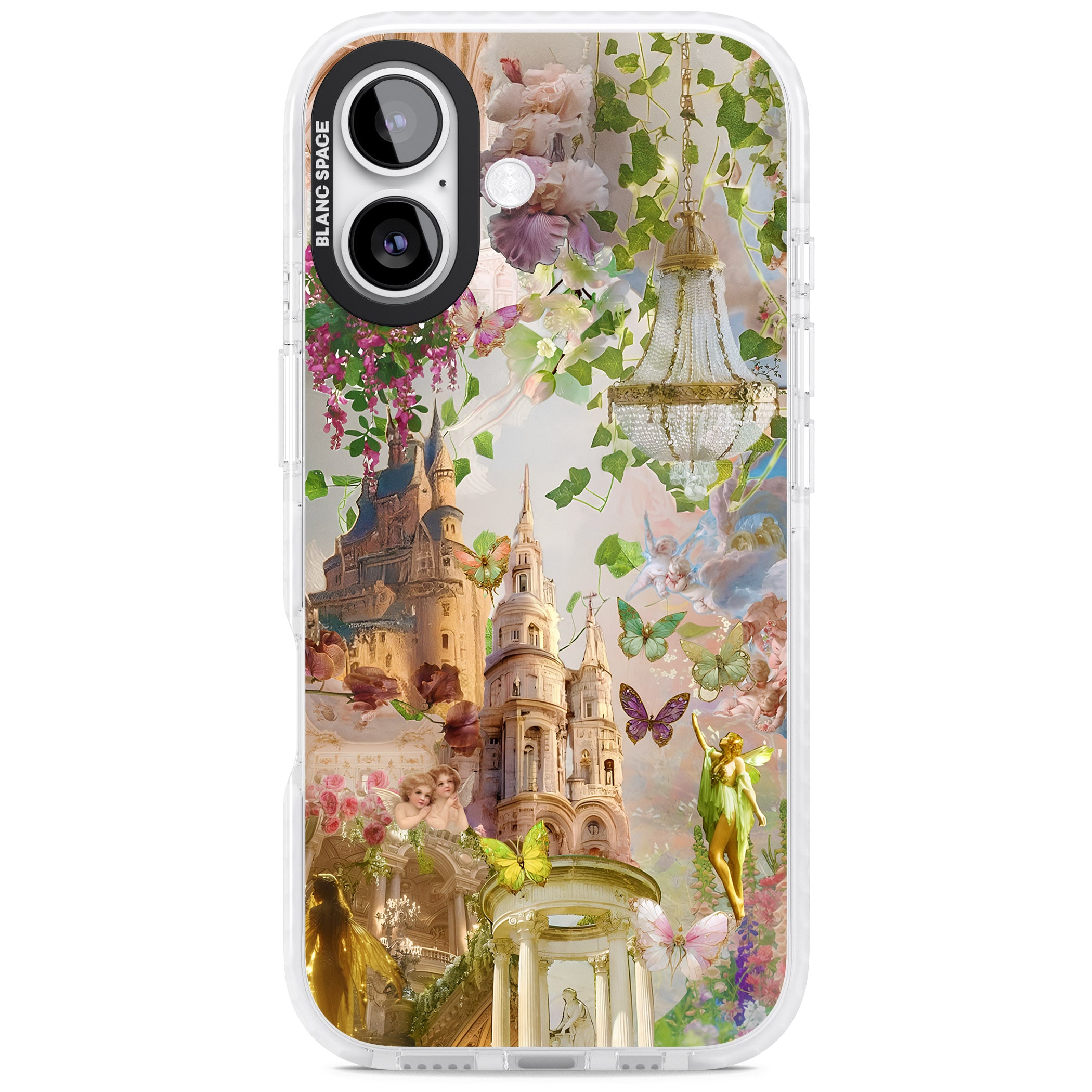 Fairies & Castles Collage iPhone 17 Impact Pro Clear Phone Case