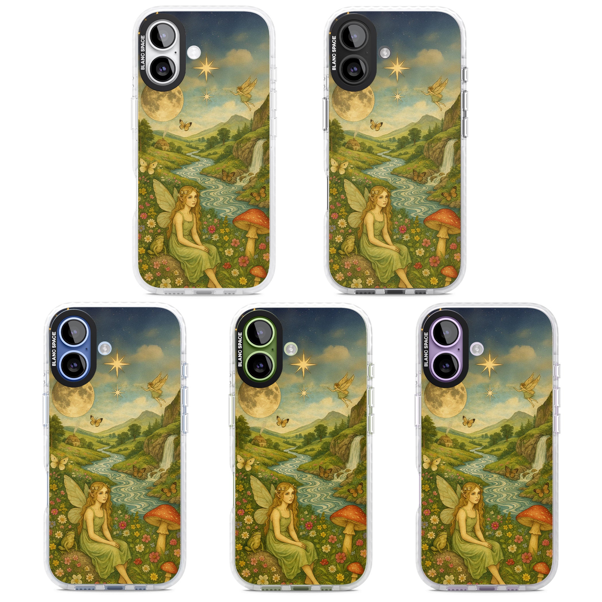 Nature Fairy iPhone 17 Impact Pro Clear Phone Case APT Impact Protection