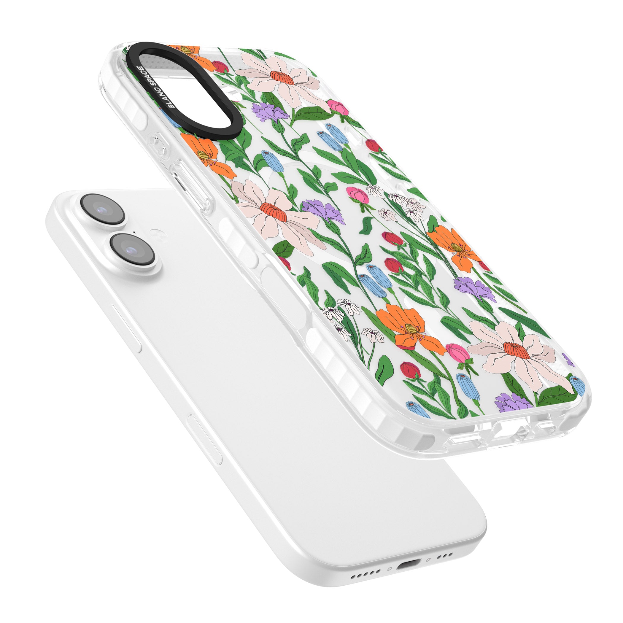 Full Bloom iPhone 17 Impact Pro Clear Phone Case Colours