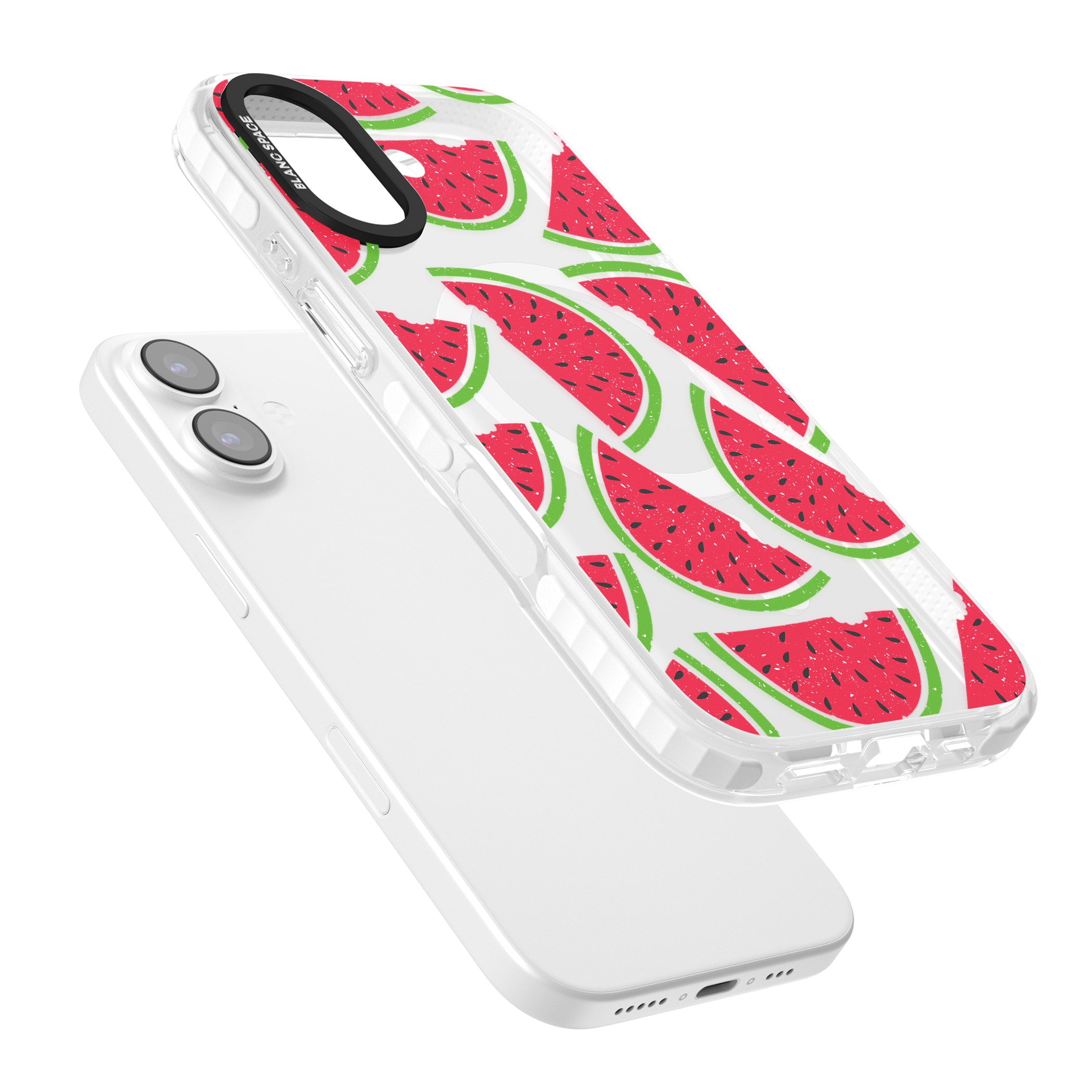 Watermelon Pattern iPhone 17 Impact Pro Clear Phone Case Colours