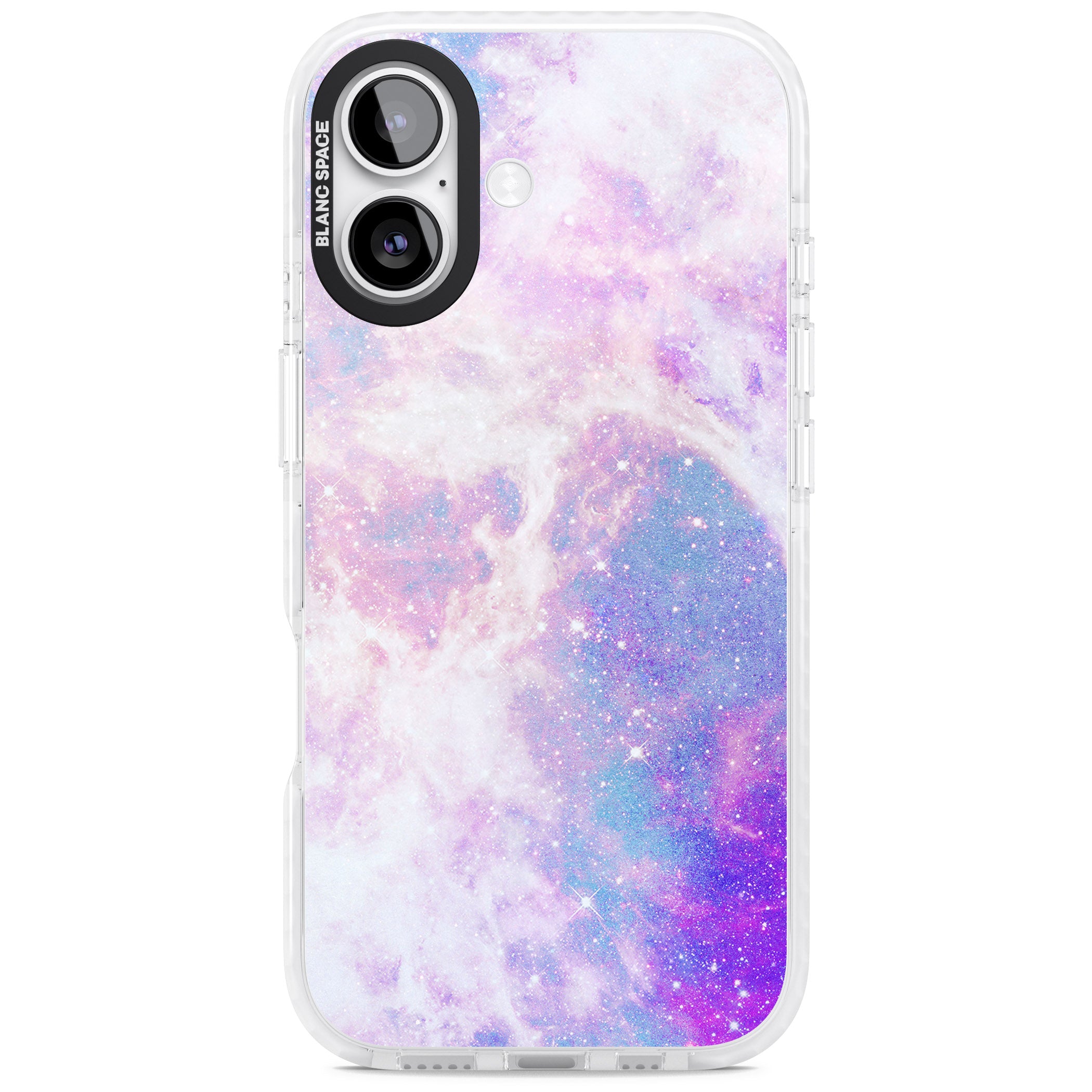 Pastel Galaxy iPhone 17 Impact Pro Clear Phone Case
