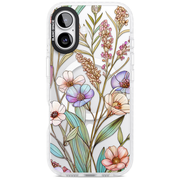 Glass Summer Flowers