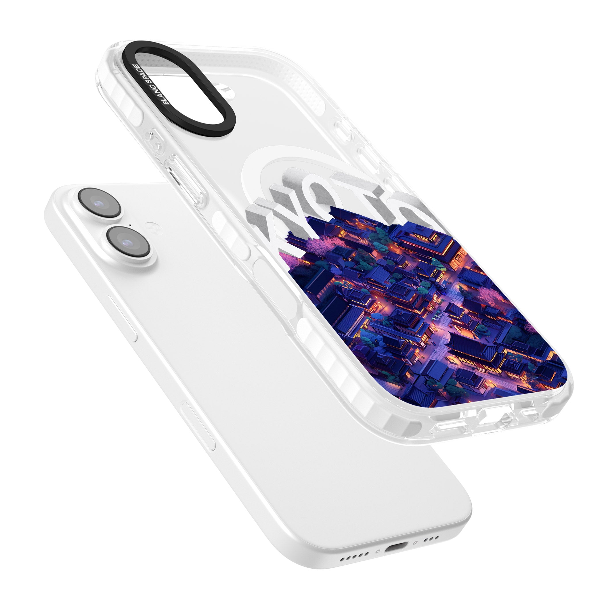 Kyoto iPhone 17 Impact Pro Clear Phone Case Colours