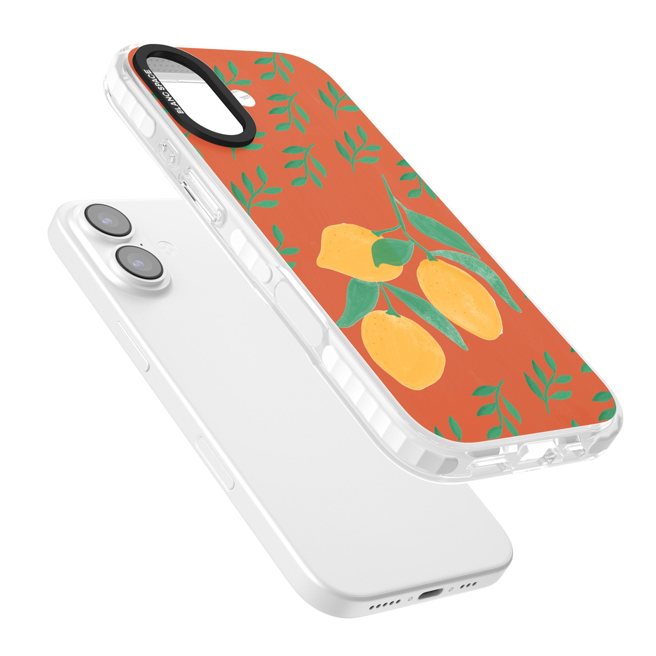 Tuscan Lemons iPhone 17 Impact Pro Clear Phone Case Colours