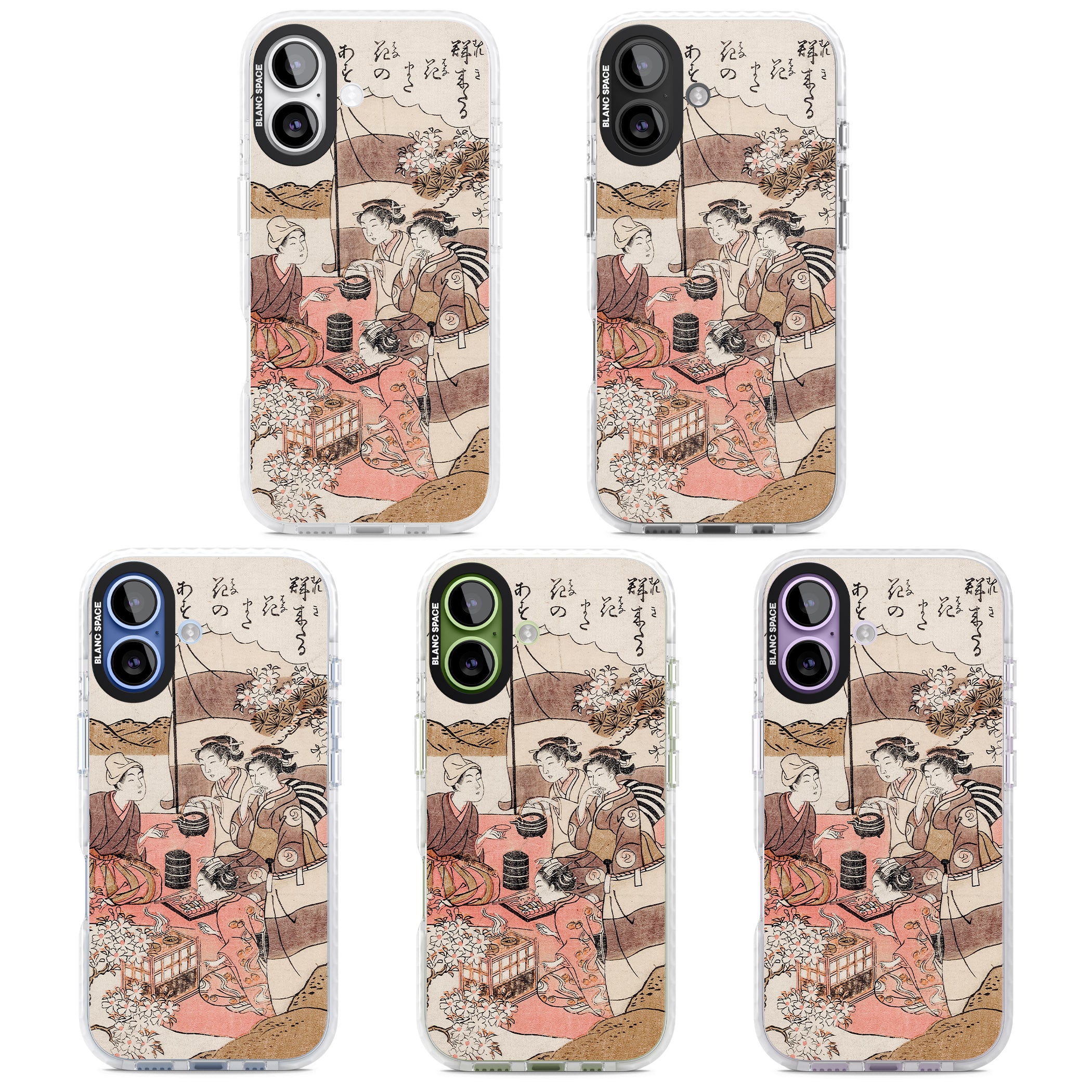 Japanese Afternoon Tea iPhone 17 Impact Pro Clear Phone Case APT Impact Protection