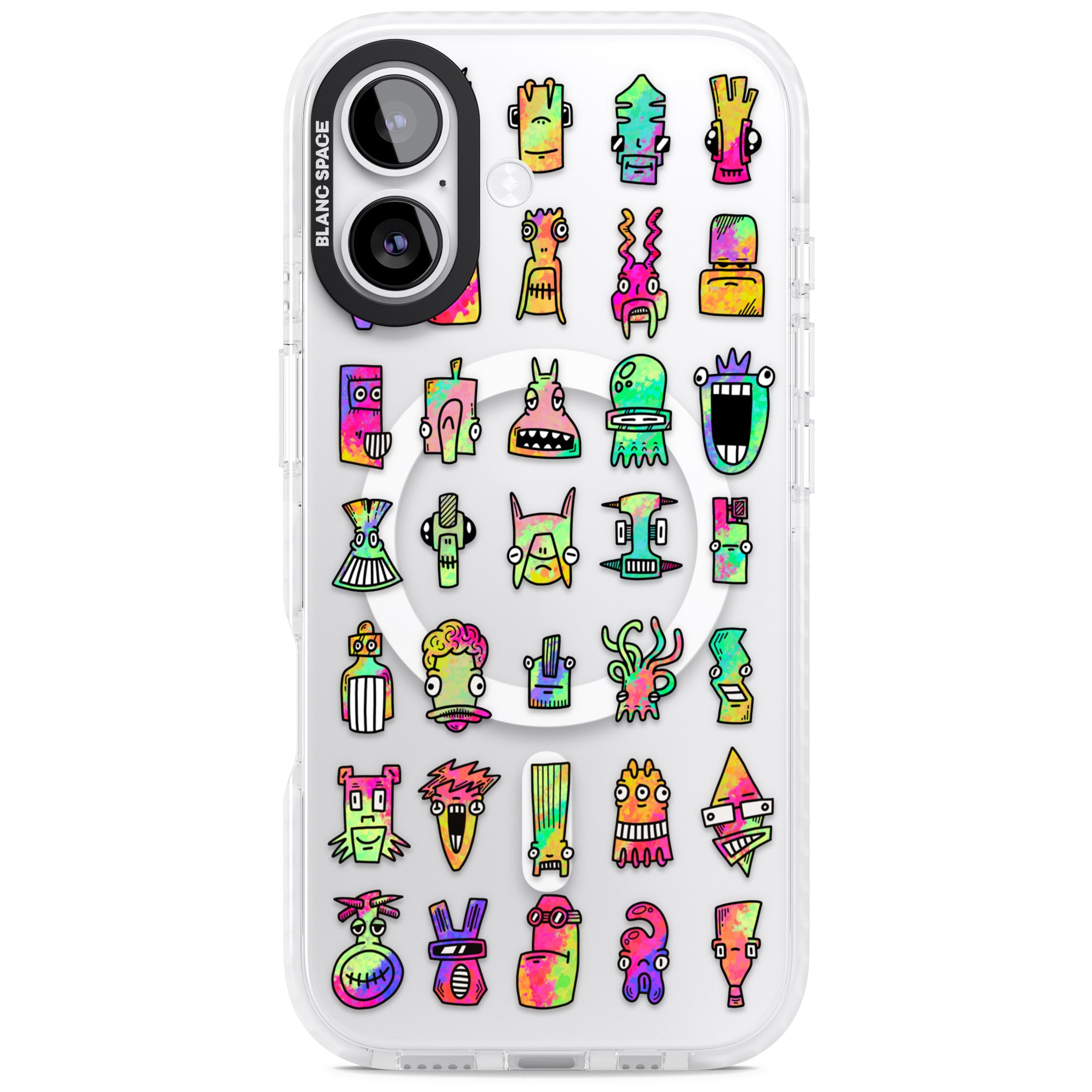 Splashy Friends iPhone 17 Impact Pro Clear Phone Case