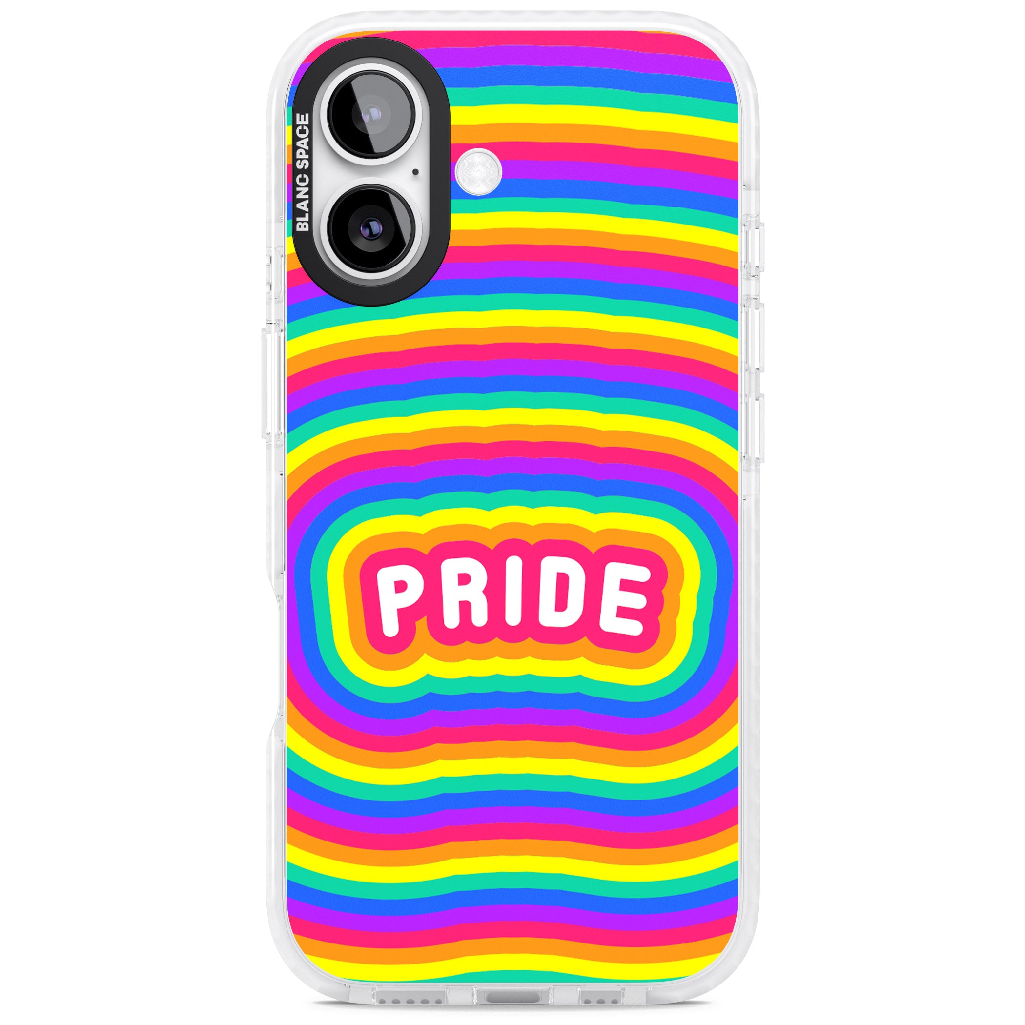 Pride iPhone 17 Impact Pro Clear Phone Case