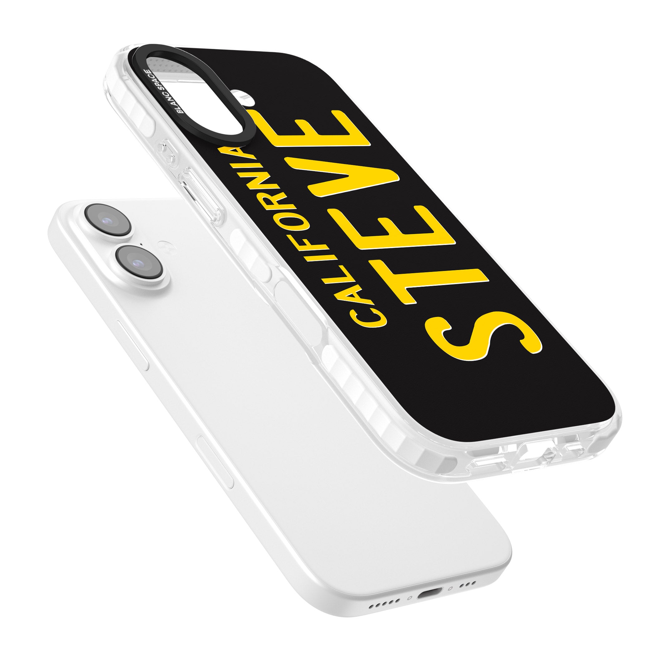 Personalised Vintage California License Plate iPhone 17 Impact Pro Clear Phone Case Colours