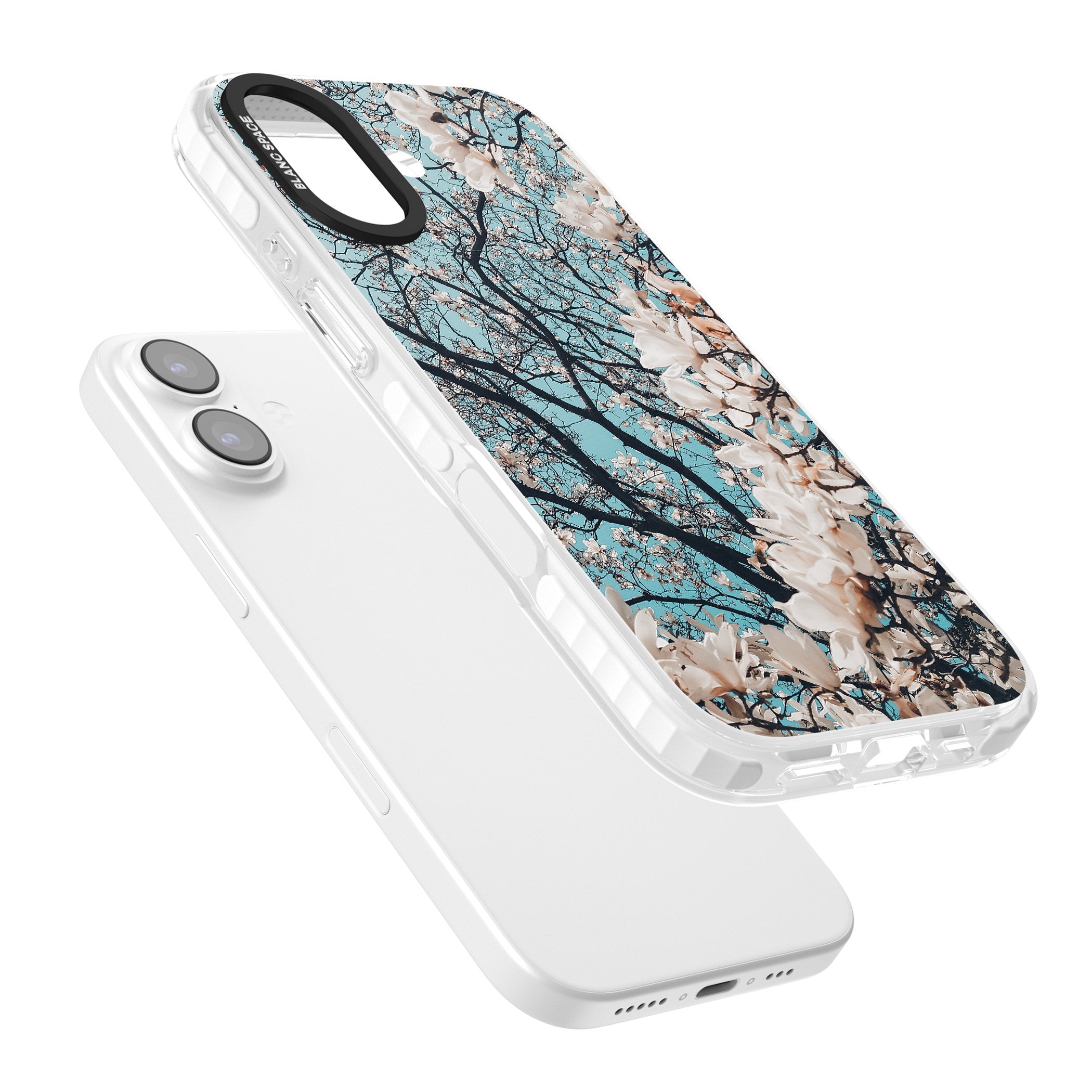 Magnolia Bloom iPhone 17 Impact Pro Clear Phone Case Colours