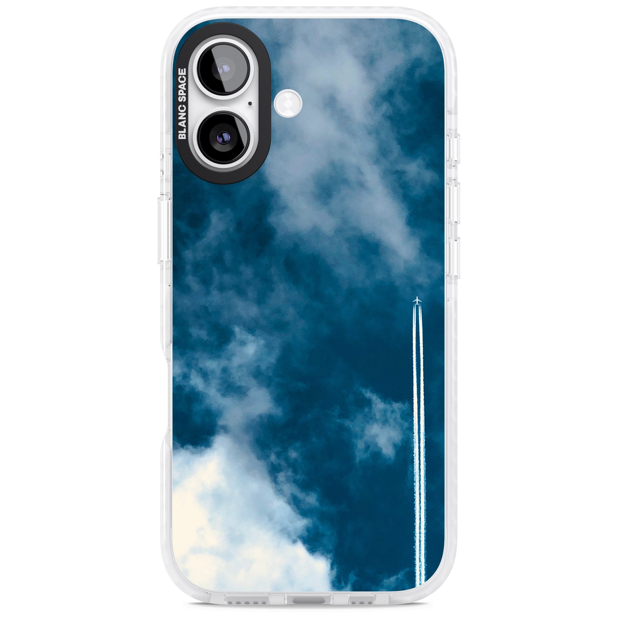 Sky Trail iPhone 17 Impact Pro Clear Phone Case