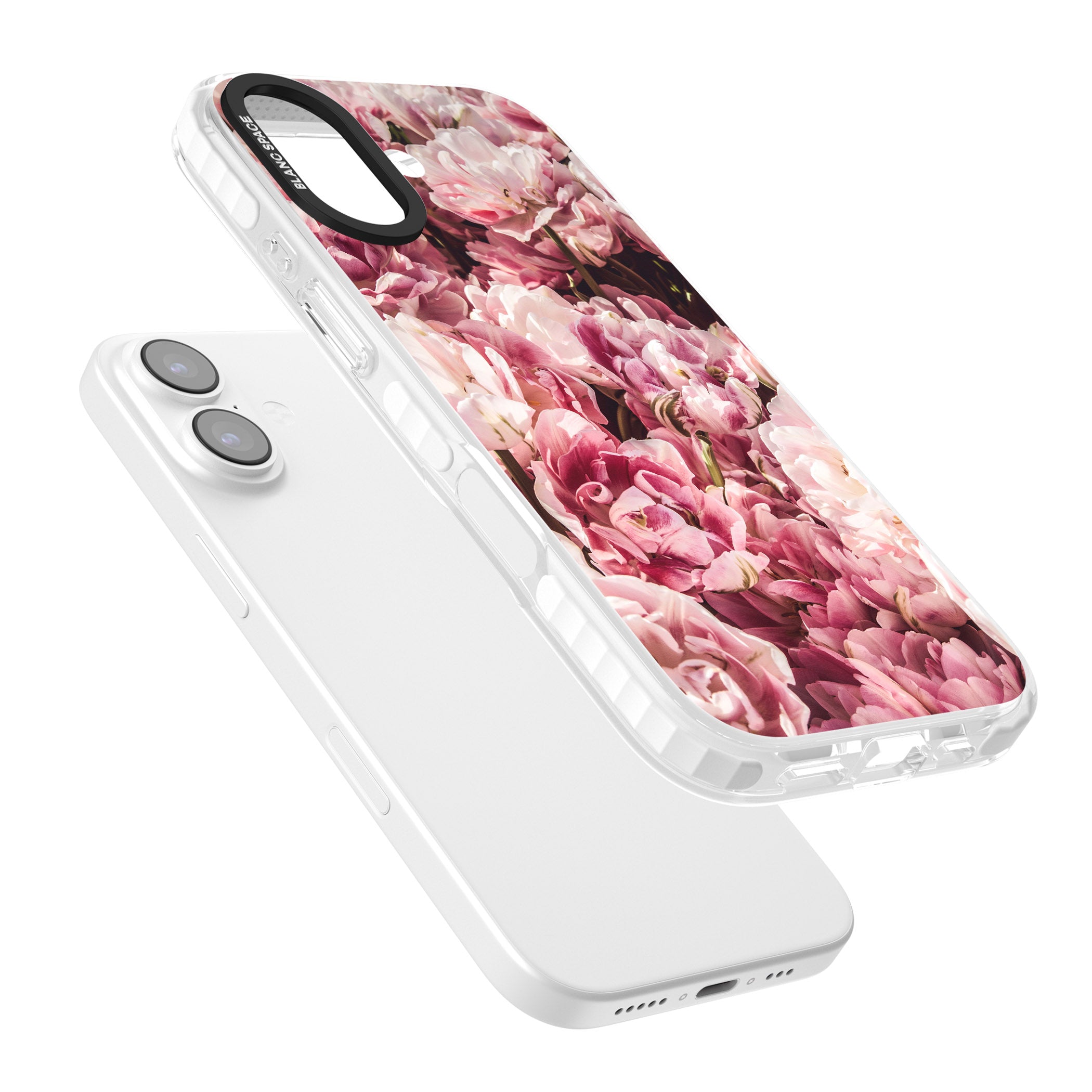 Petal Blush iPhone 17 Impact Pro Clear Phone Case Colours