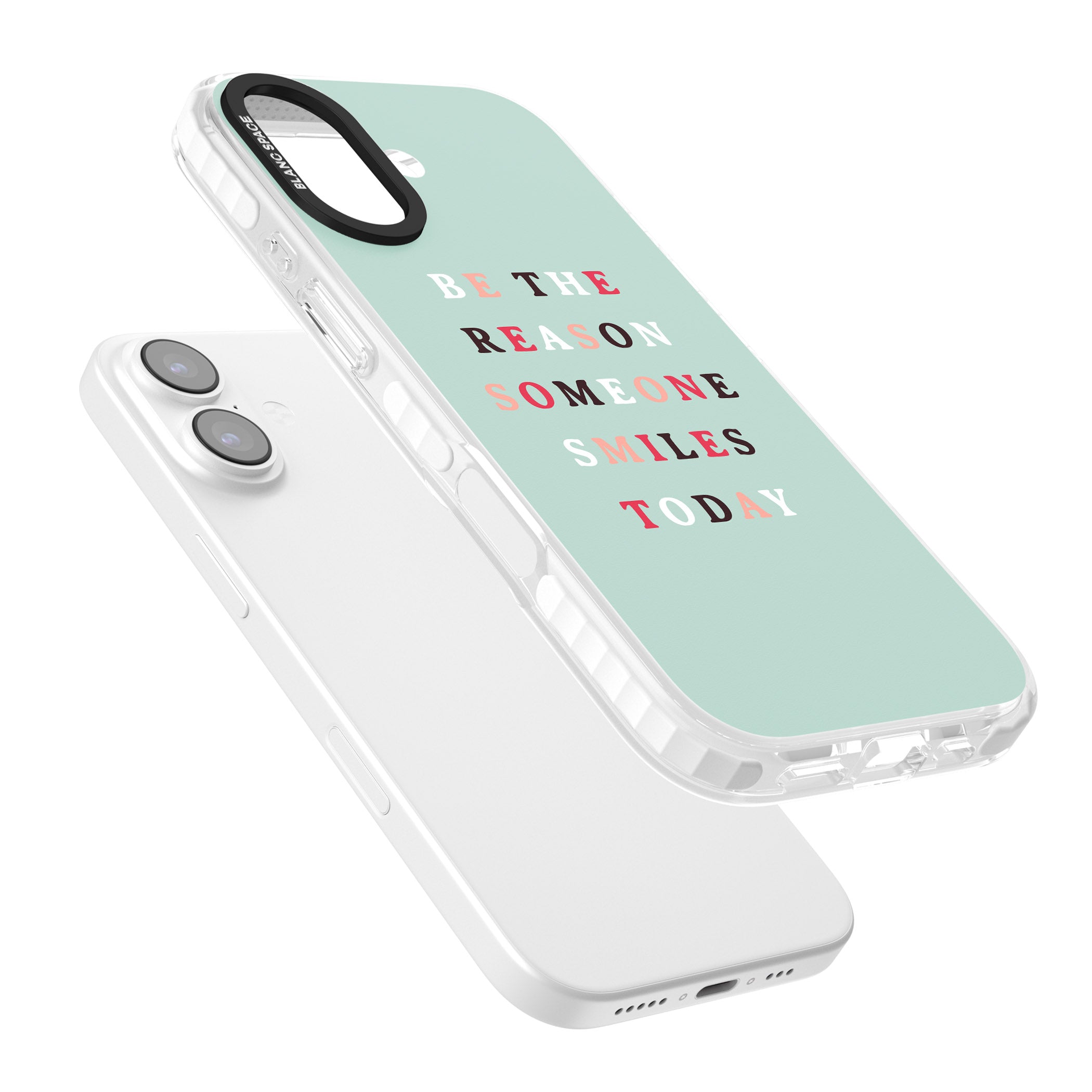 Be The Reason Quote iPhone 17 Impact Pro Clear Phone Case Colours