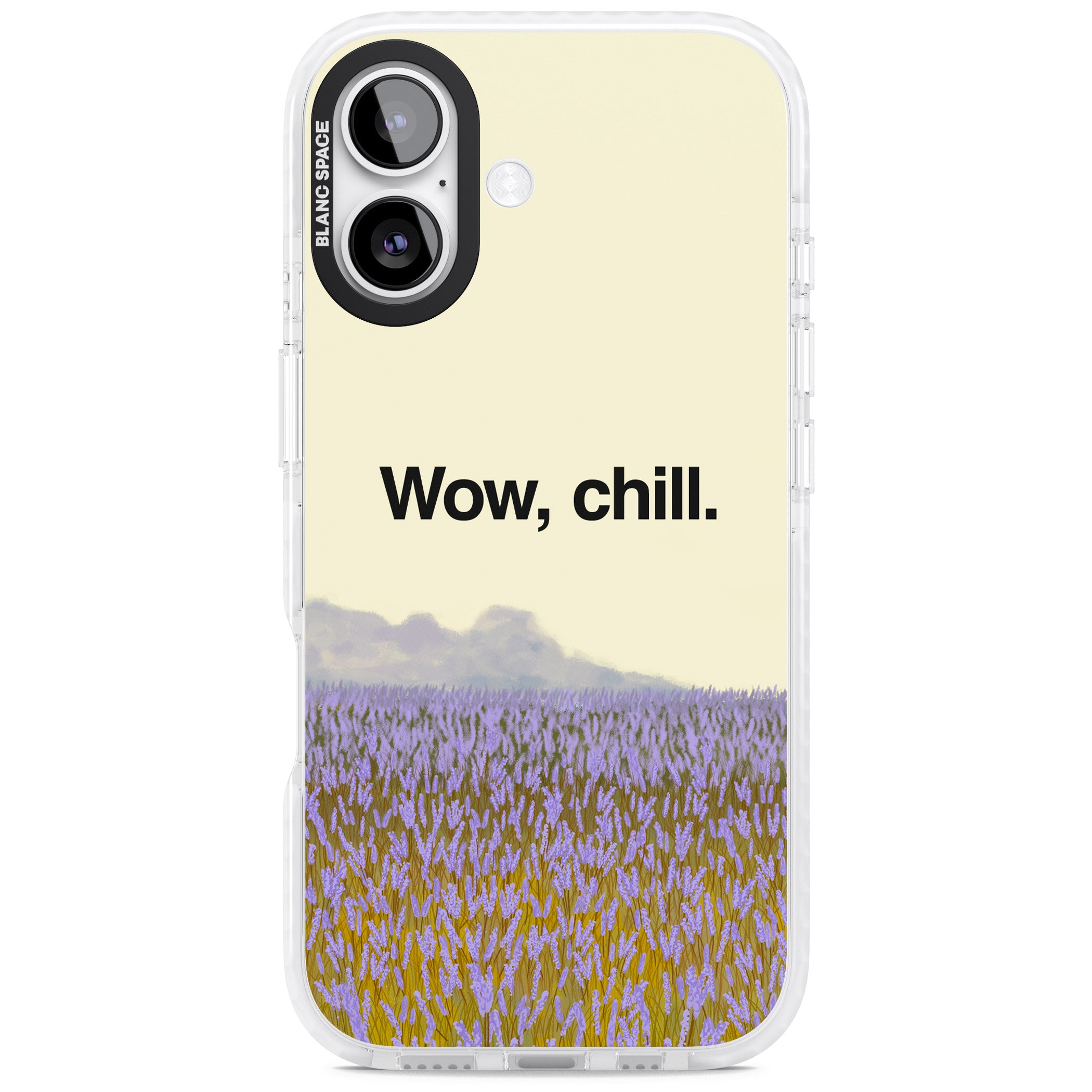 Wow, Chill iPhone 17 Impact Pro Clear Phone Case