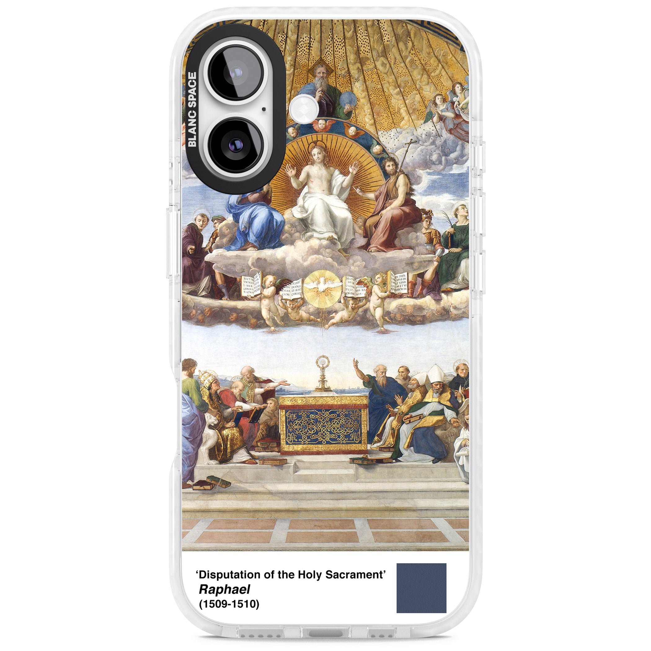 Disputation Of The Holy Sacrament iPhone 17 Impact Pro Clear Phone Case