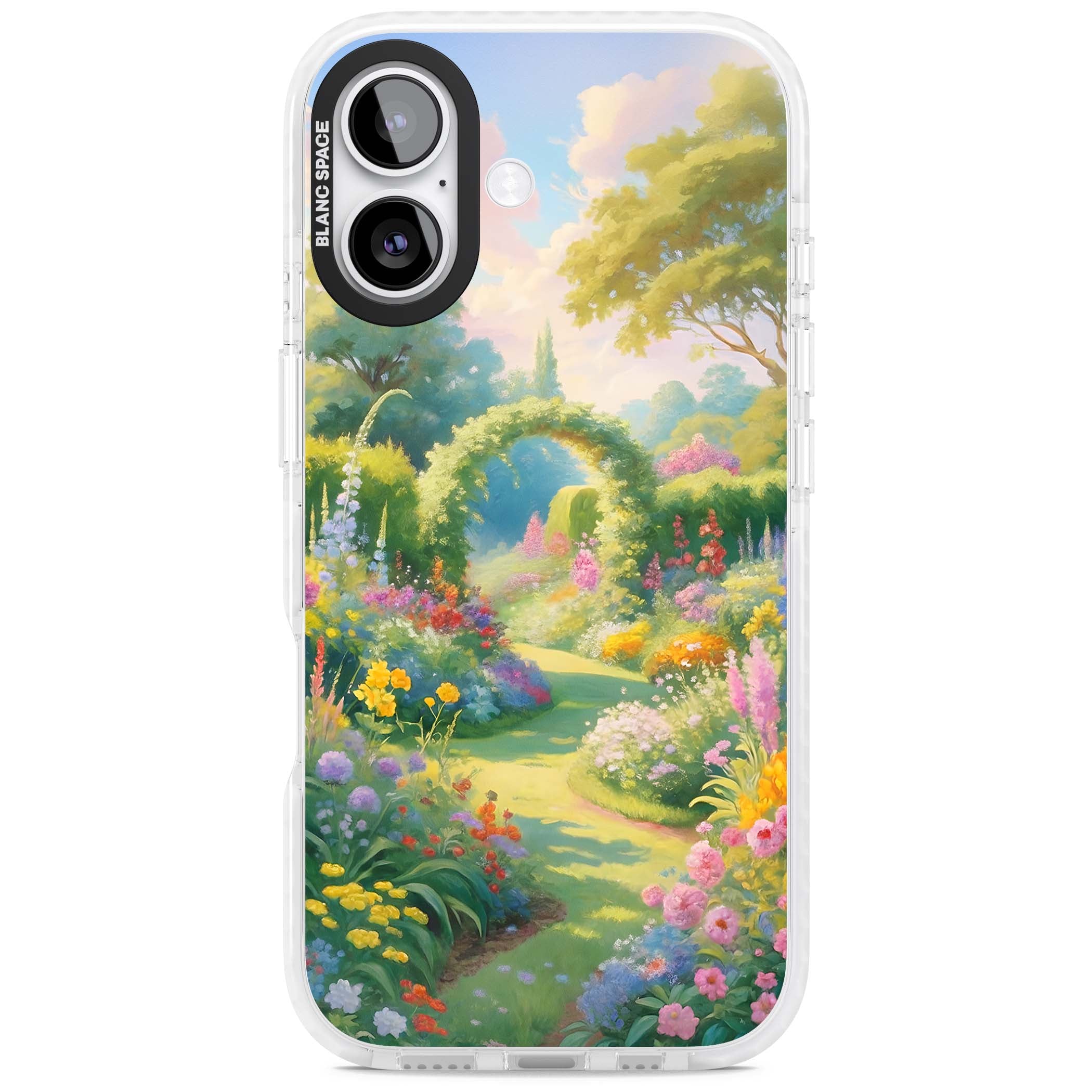 The Painter's Garden floral iPhone case | Impact Magsafe case for iPhone 17