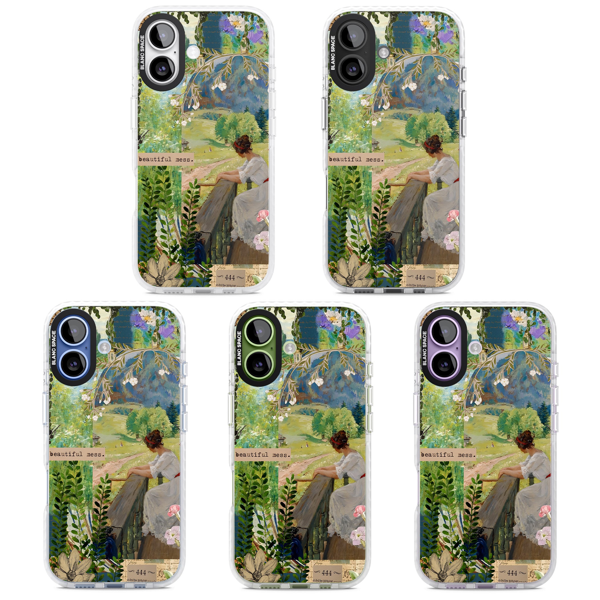 Beautiful Mess iPhone 17 Impact Pro Clear Phone Case APT Impact Protection