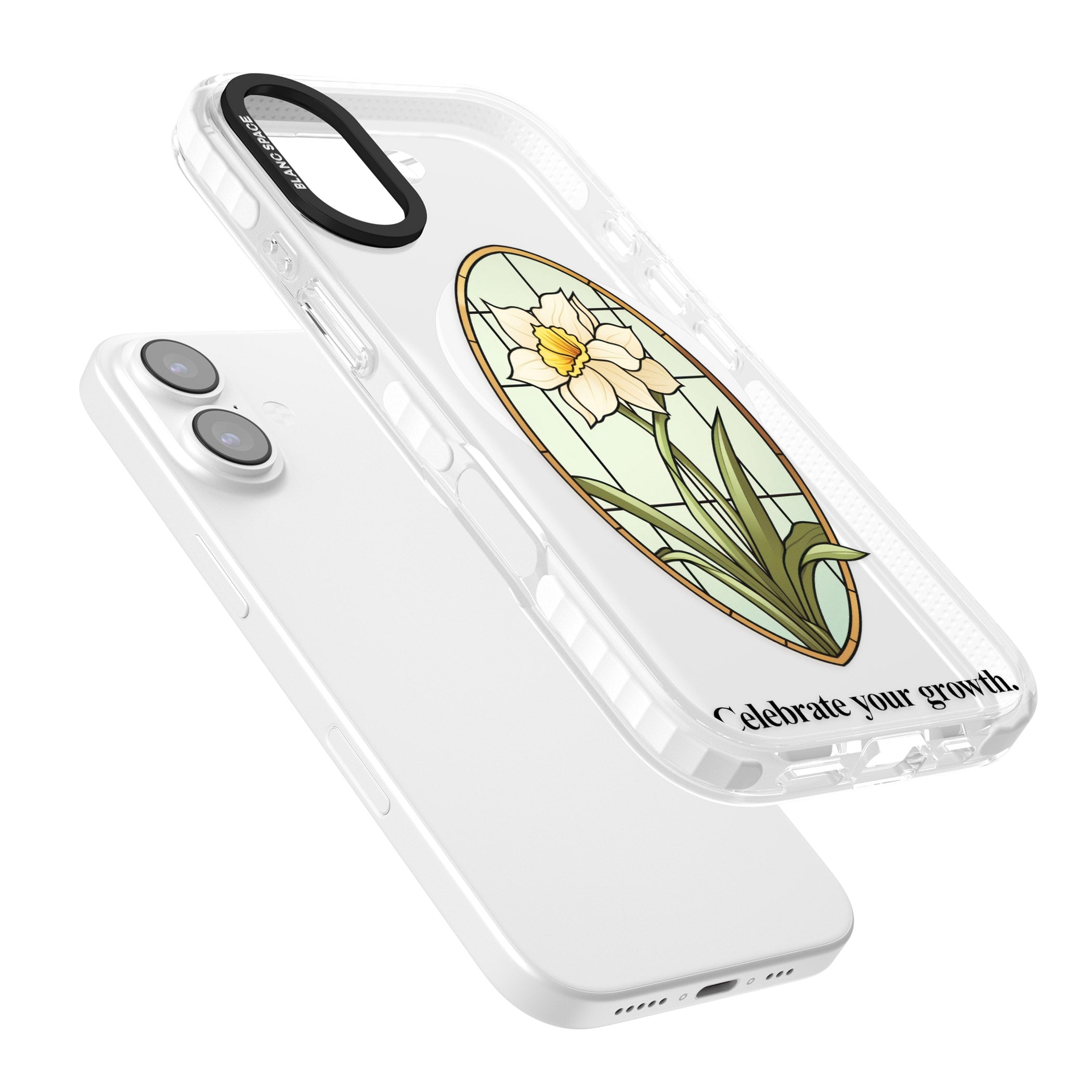 Celebrate Your Growth iPhone 17 Impact Pro Clear Phone Case Colours