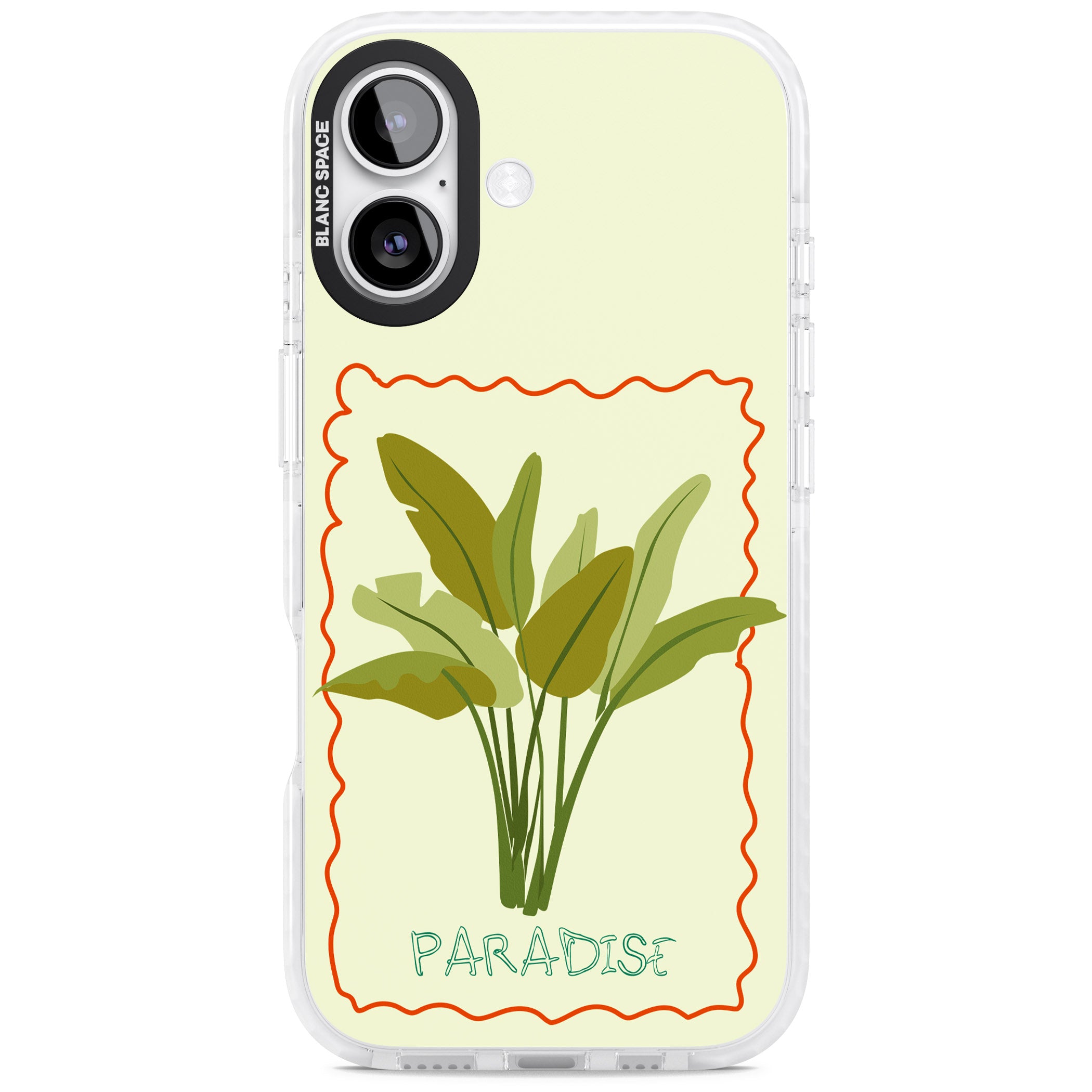 Paradies Plant iPhone 17 Impact Pro Clear Phone Case