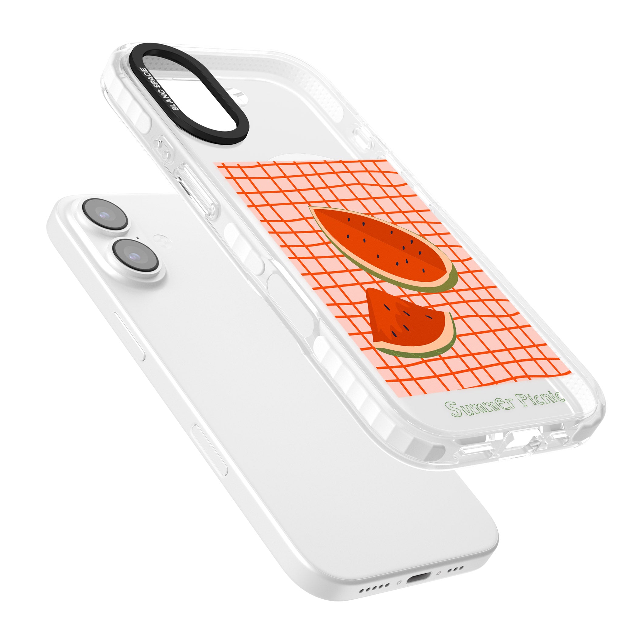 Summer Picnic iPhone 17 Impact Pro Clear Phone Case Colours