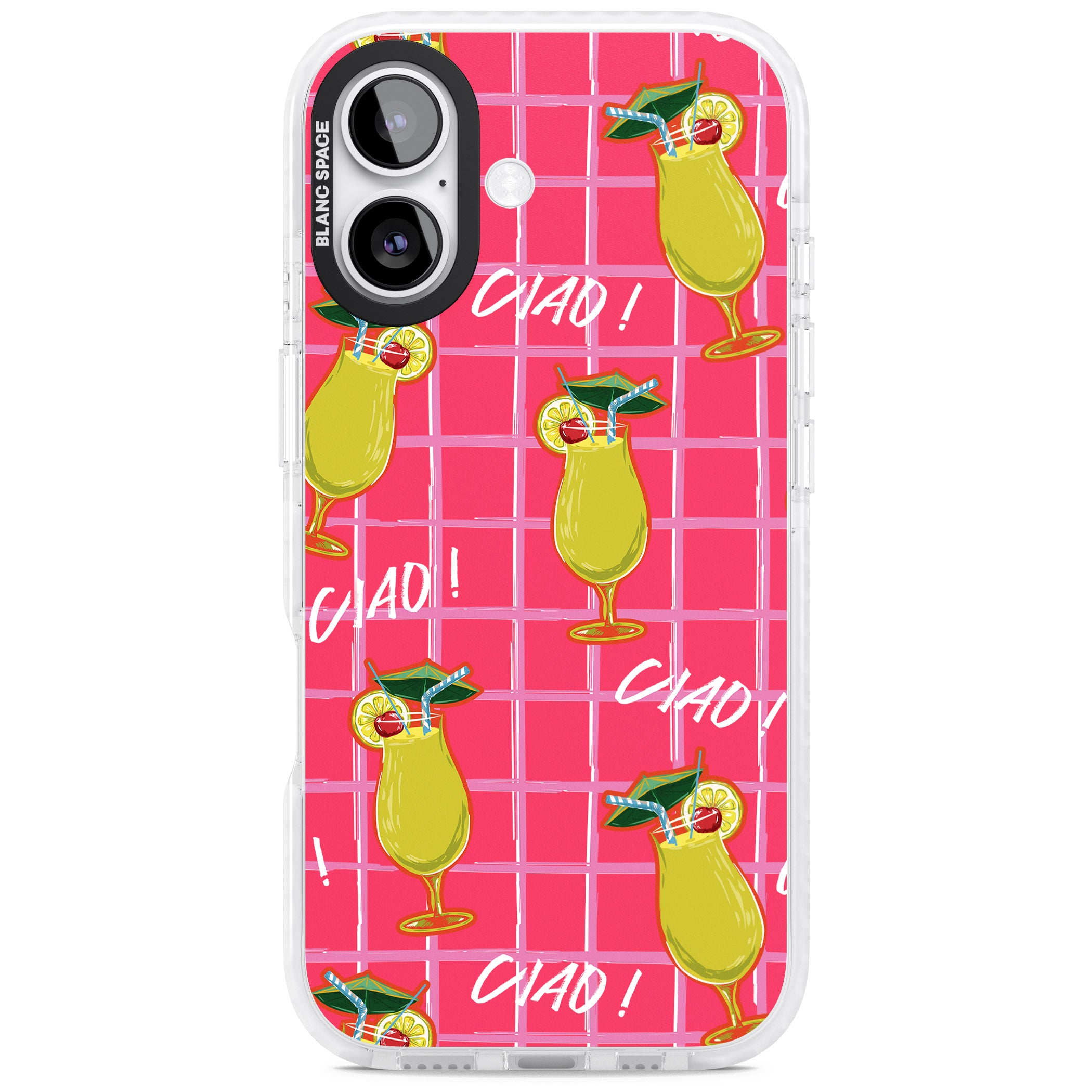 Ciao Lemons iPhone 17 Impact Pro Clear Phone Case