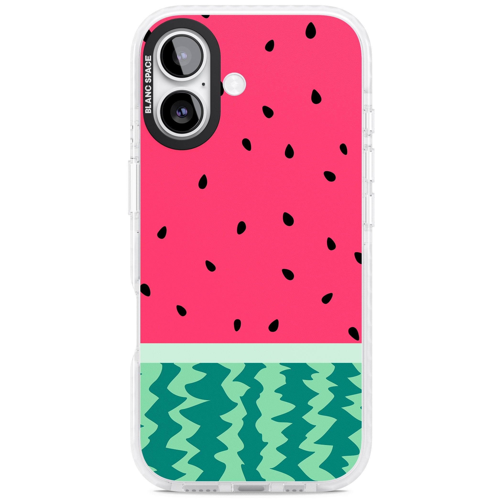 Full Watermelon iPhone 17 Impact Pro Clear Phone Case